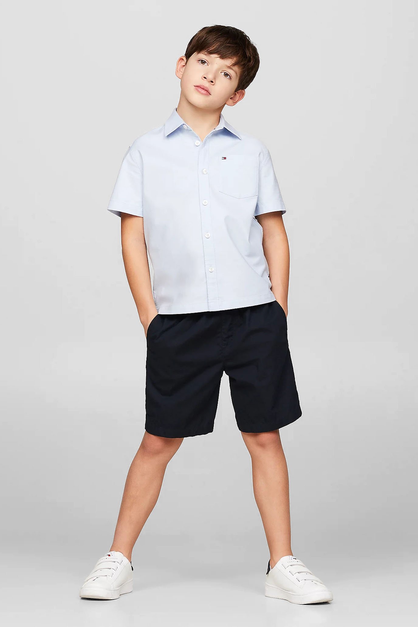Детские темно-синие шорты REGULAR PULL ON POPLIN 1