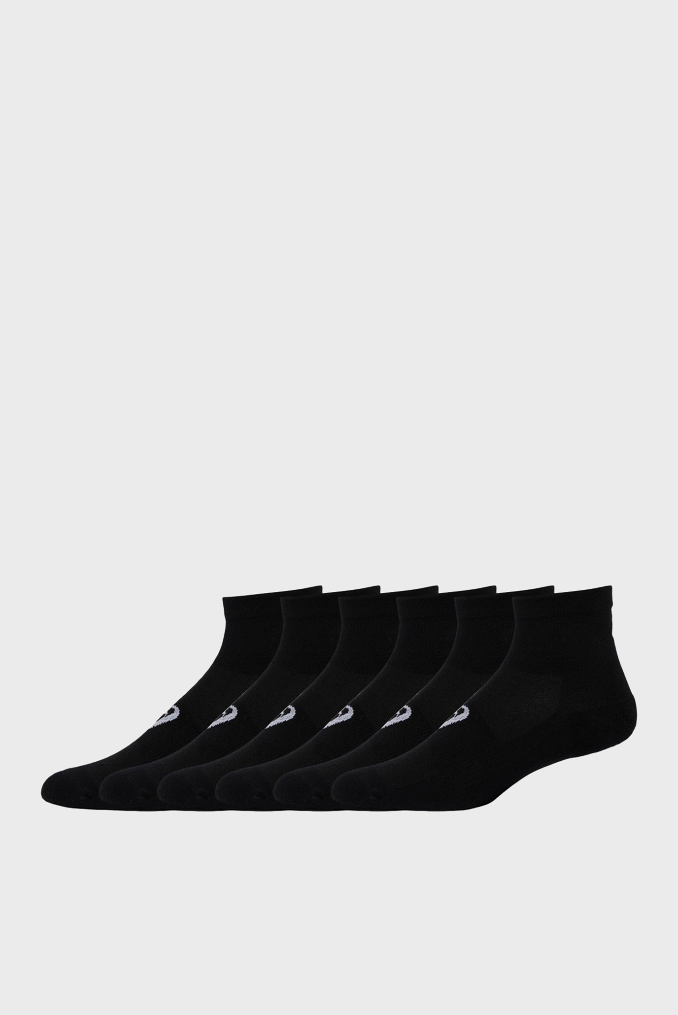 Чорні шкарпетки (6 пар) 6PPK QUARTER SOCK 1