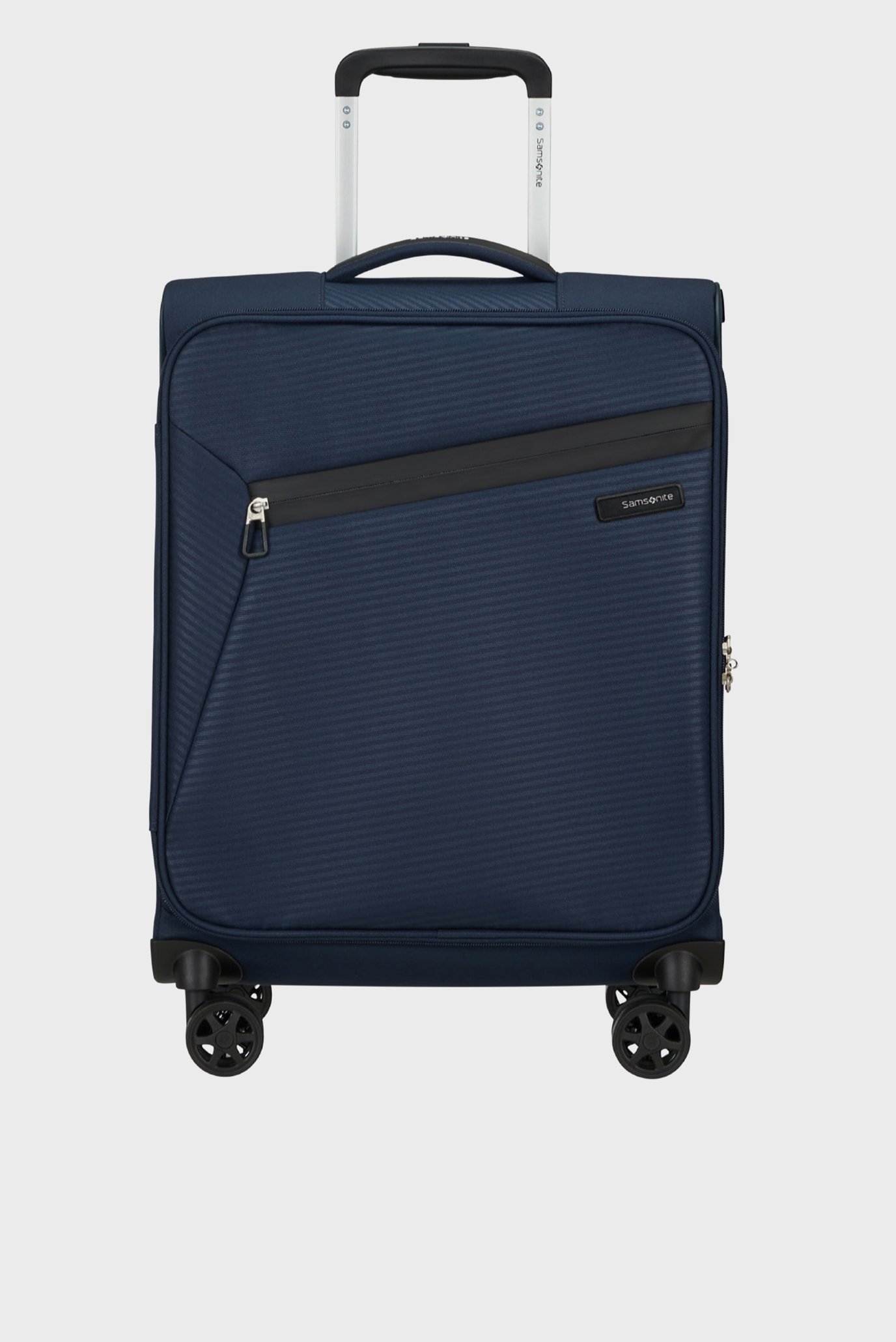 Темно-синий чемодан 55 см LITEBEAM 1