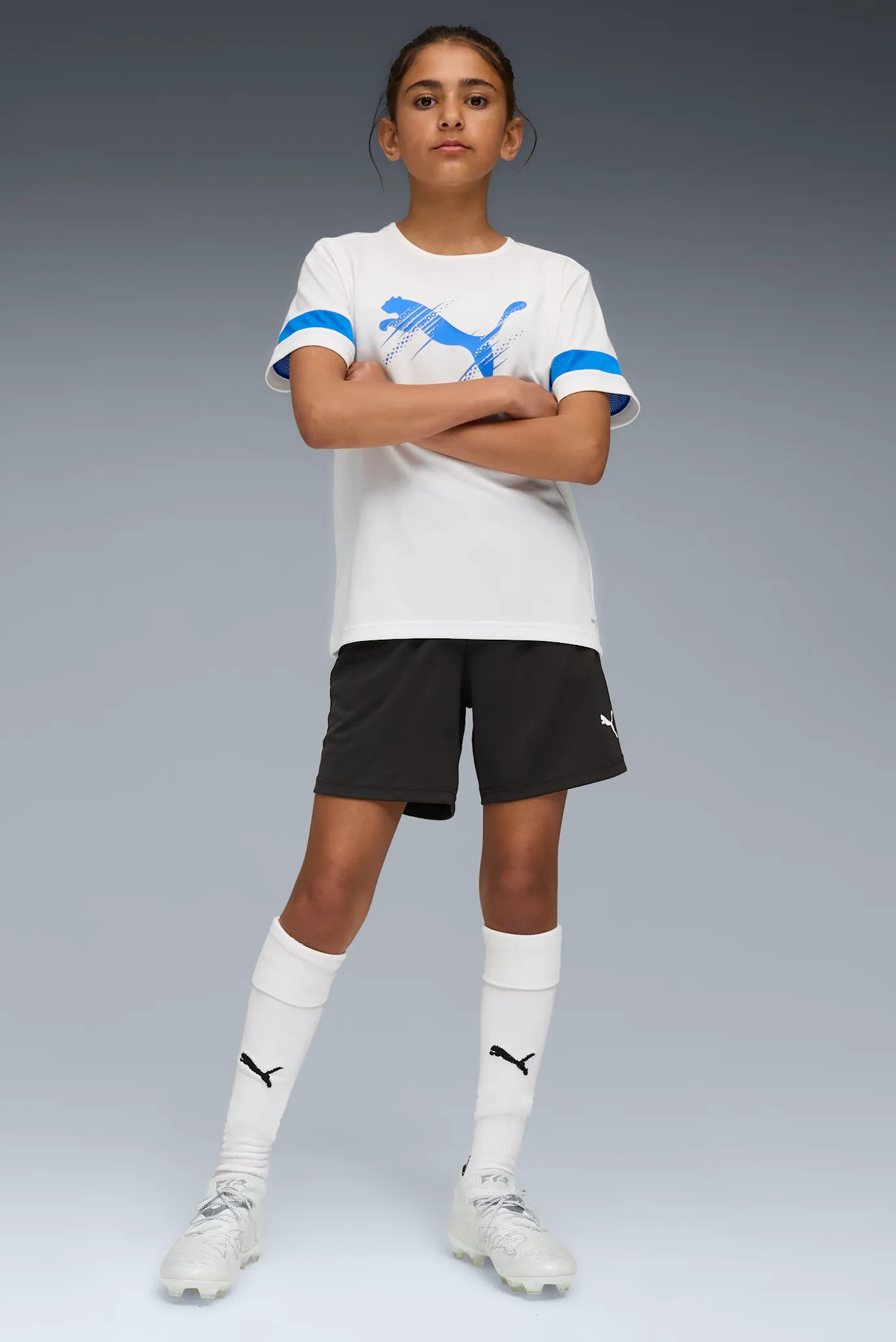 Детские черные шорты individualFINAL Training Shorts Youth 2