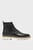 Чоловічі чорні шкіряні черевики American Classics Plain Toe Boot