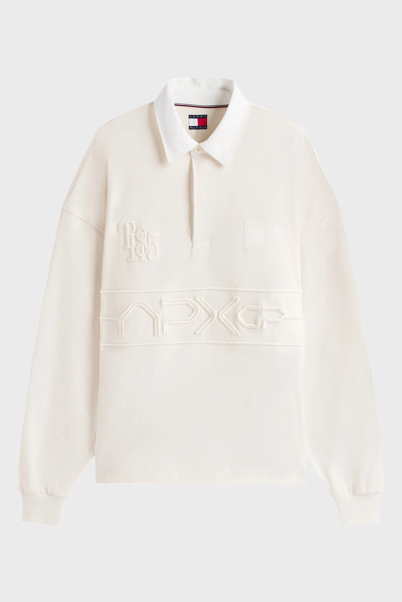 Чоловіче біле поло Tommy Hilfiger x F1 MOVIE 4
