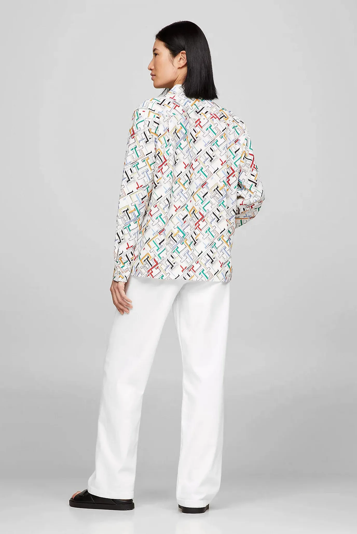 Жіноча блуза з візерунком AMD FLUID RELAXED LS 3