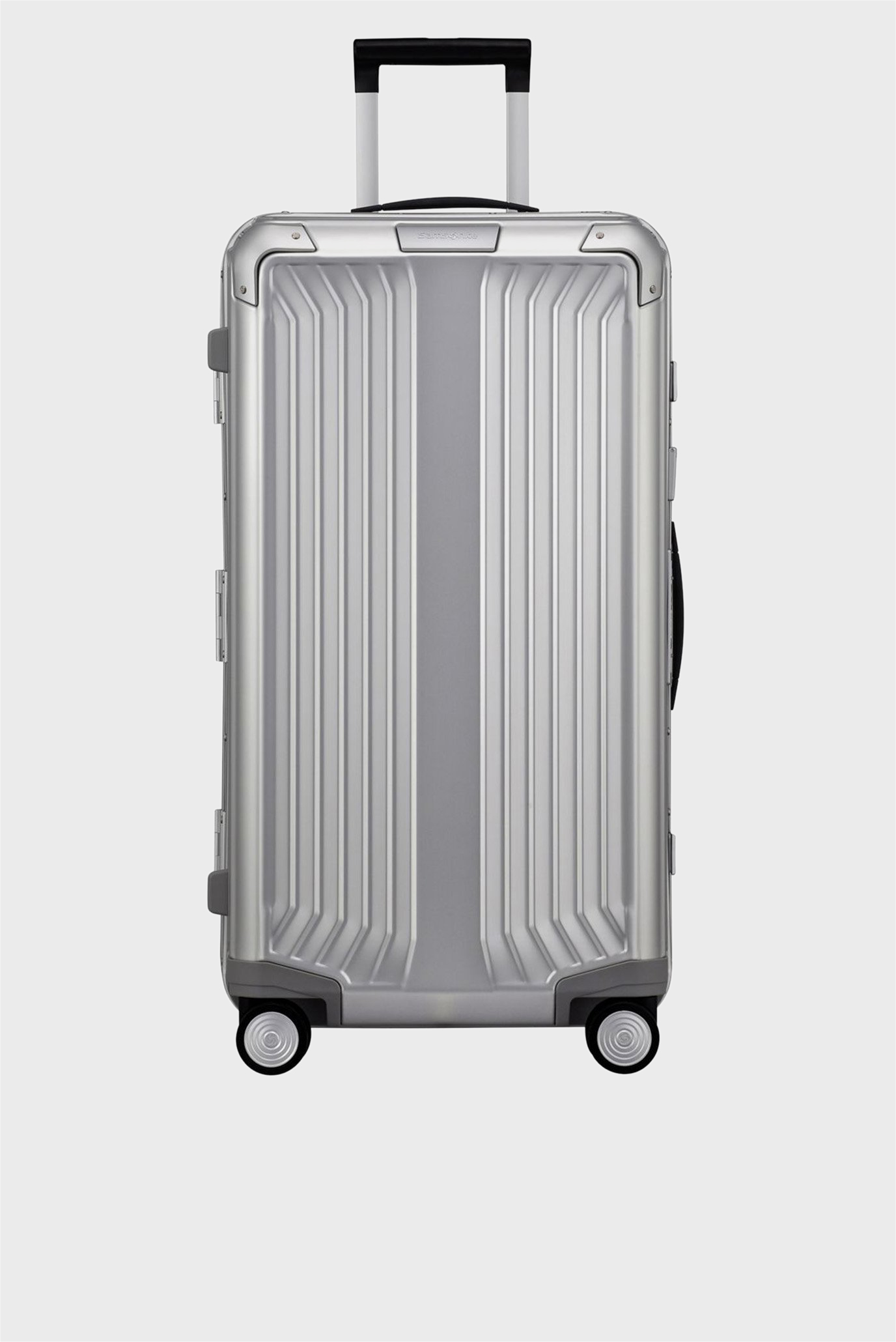 Серый чемодан 74 см 1
