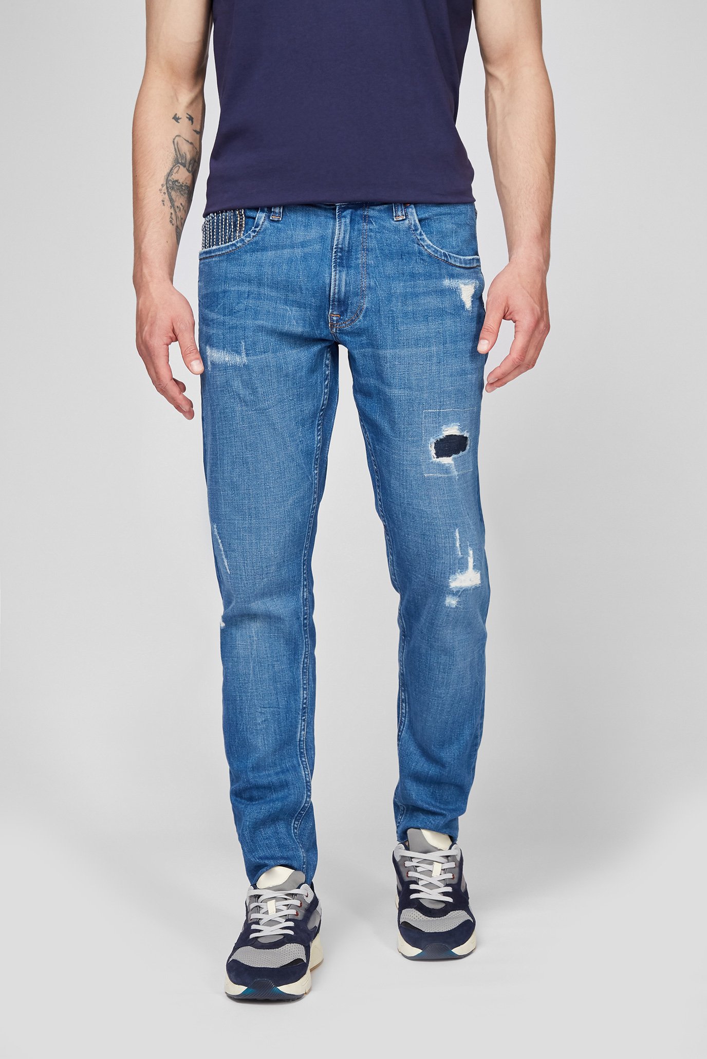 Мужские синие джинсы STAN CRAFT 1