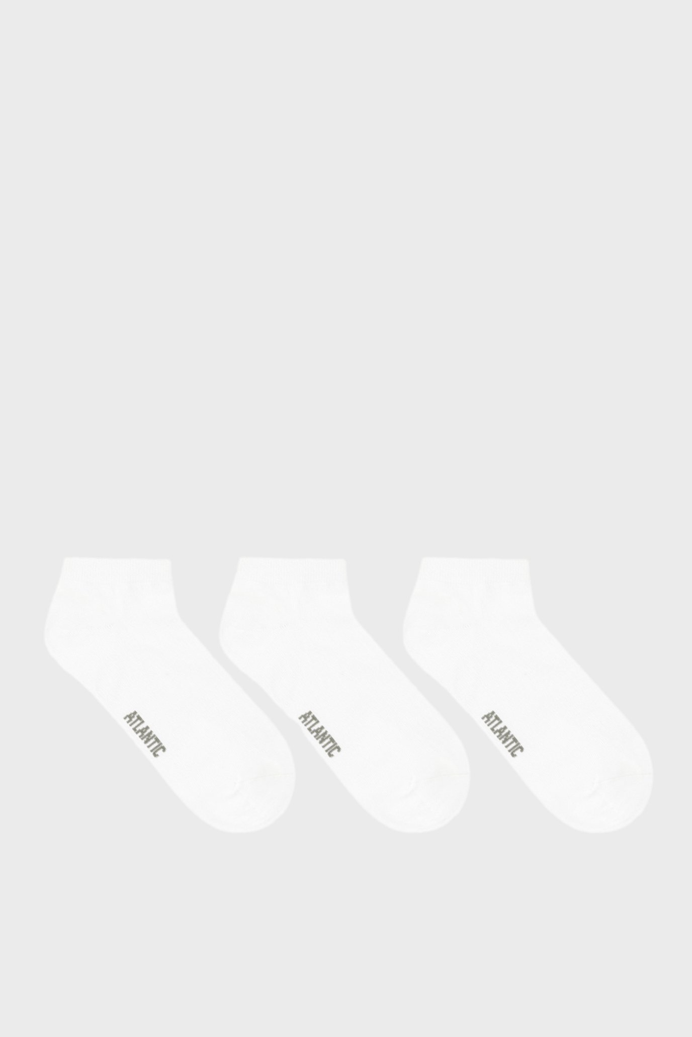 Чоловічі білі шкарпетки (3 пари) 1