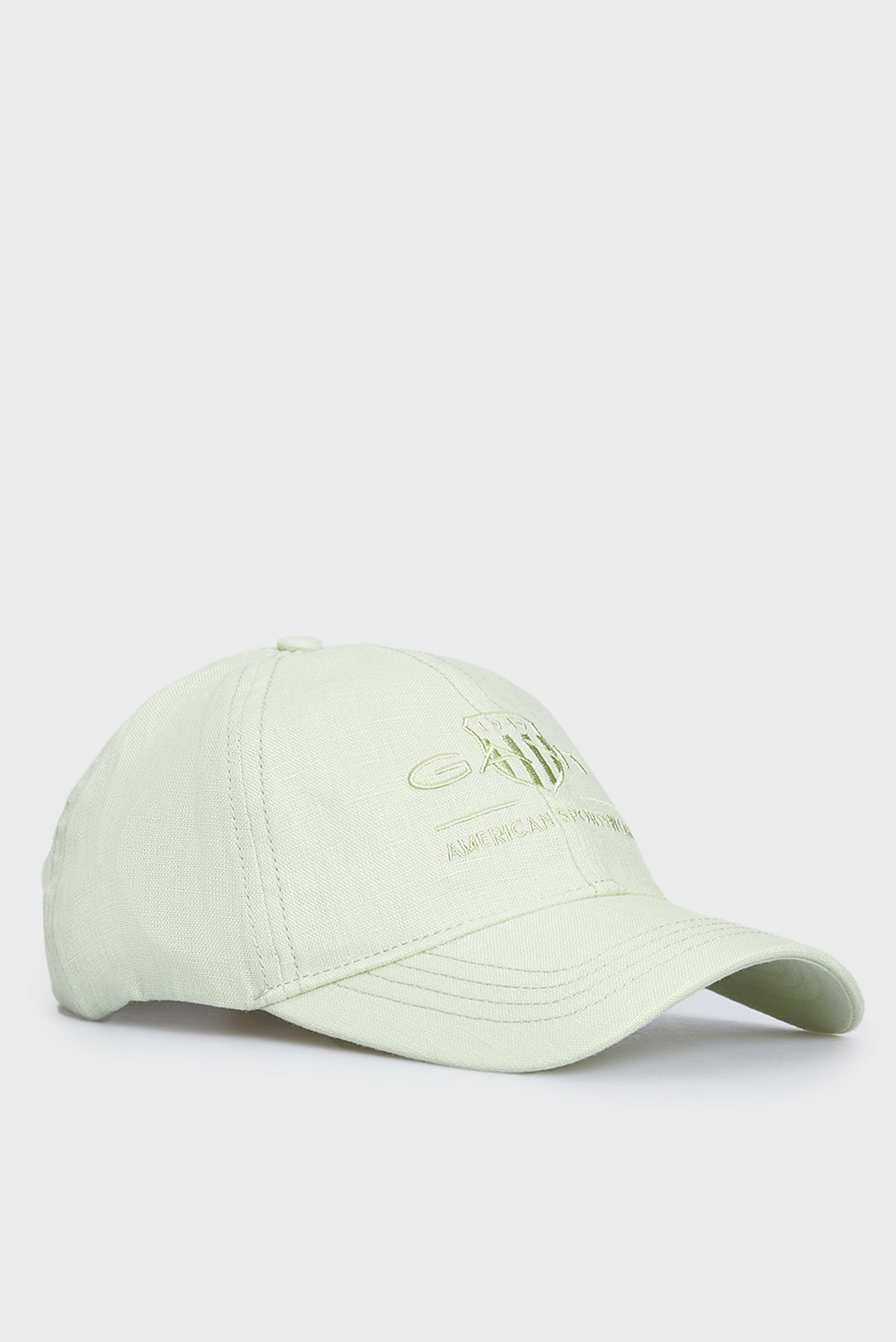 Чоловіча салатова лляна кепка TONAL ARCHIVE SHIELD LINEN CAP 1