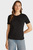 Женская черная футболка SLIM CODY C-NK SS