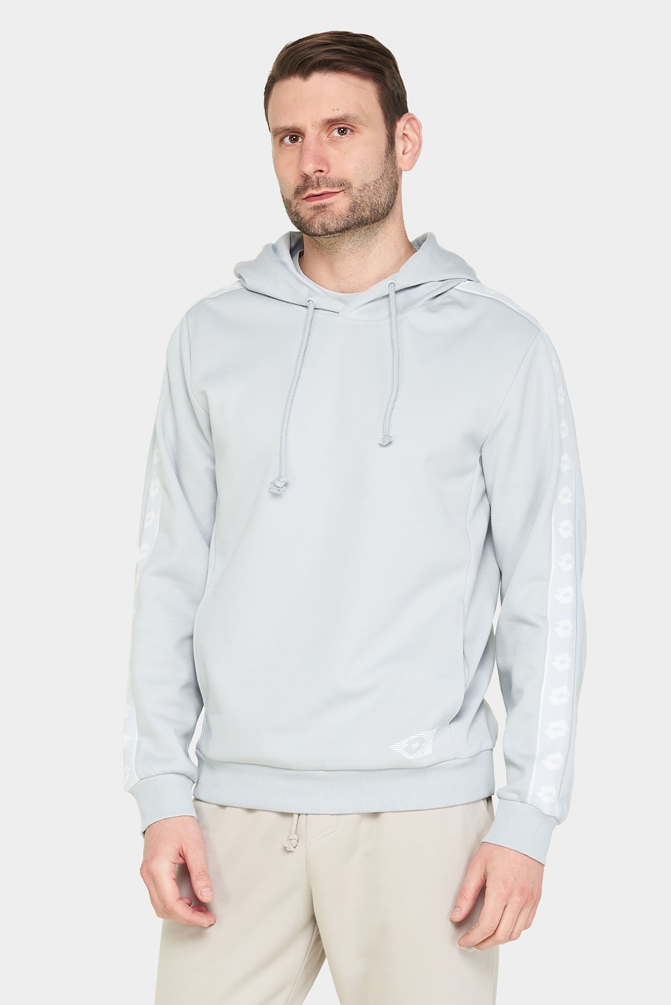 Чоловіче сіре худі ATHLETICA DUE VI SWEAT HD 1