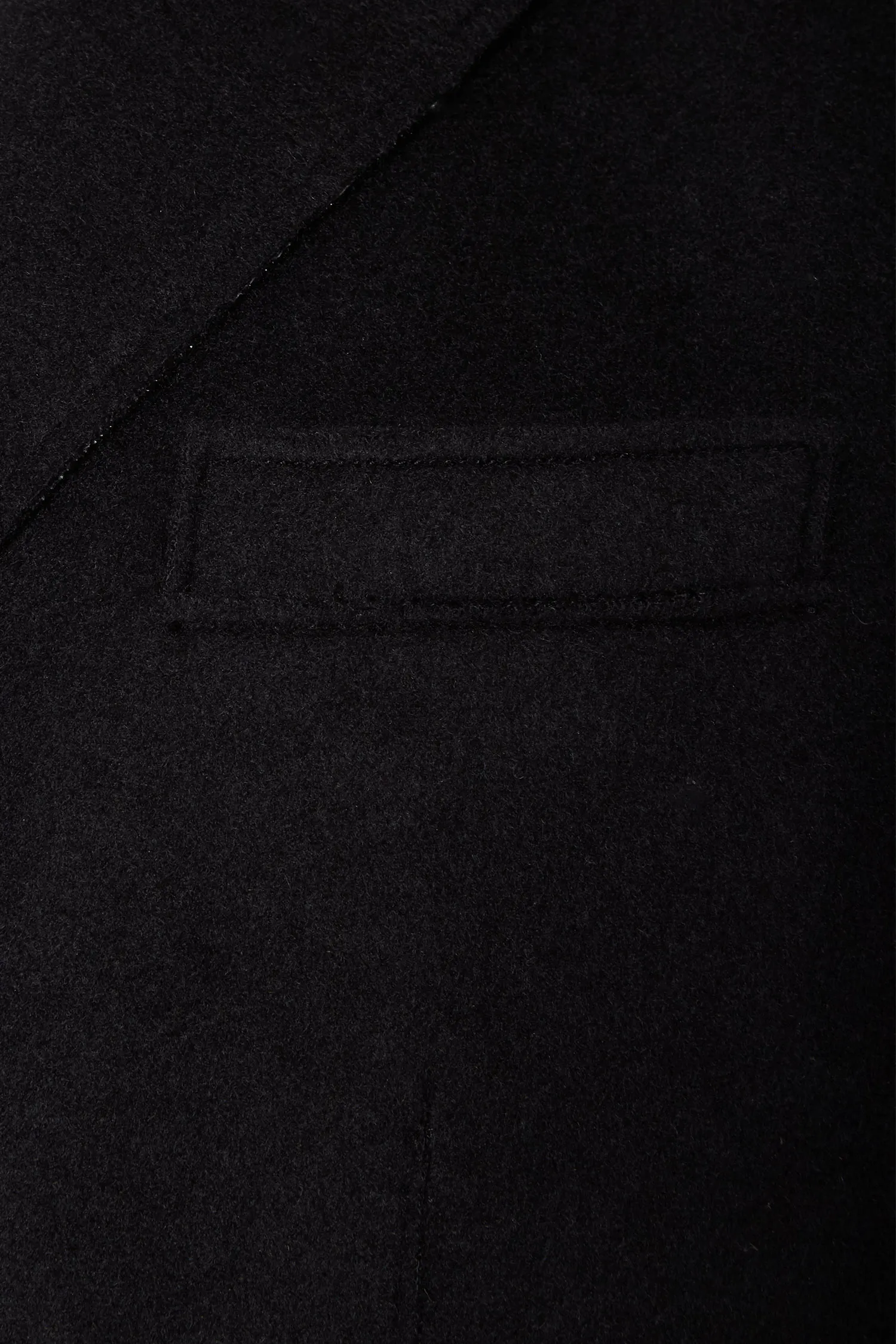 Мужское черное пальто 3