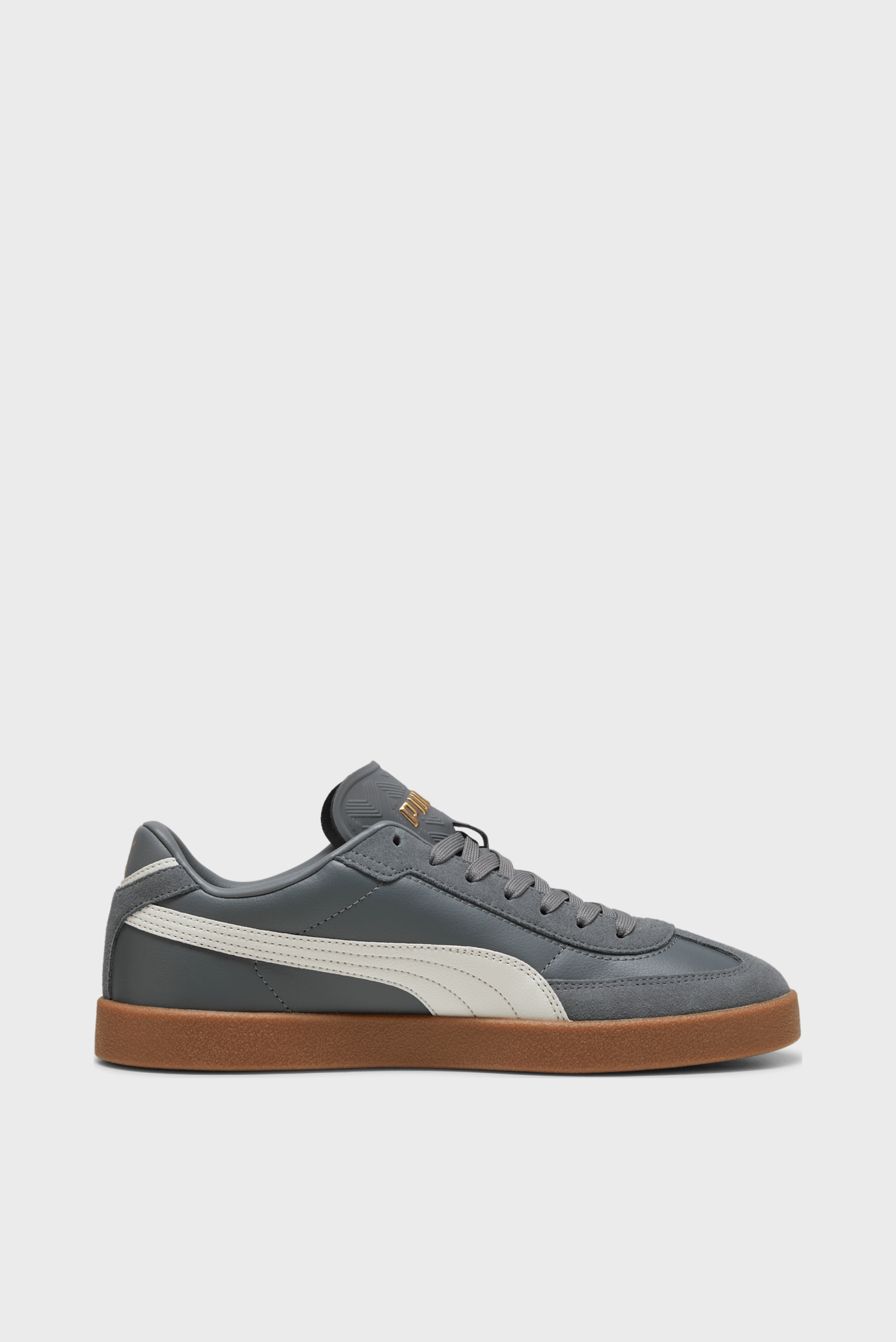 Темно-сірі шкіряні снікерси PUMA Club II Era Sneakers Unisex 1