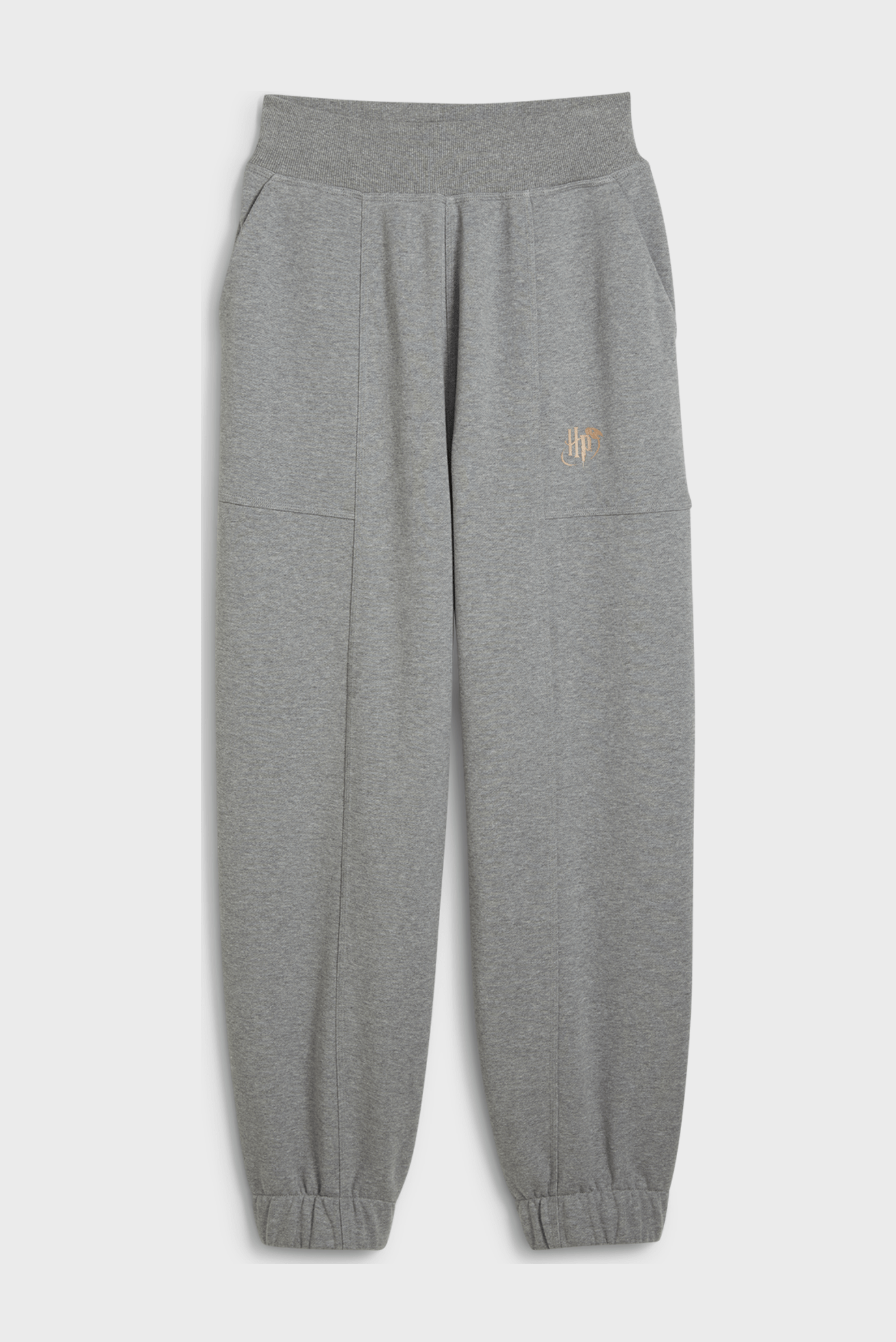 Женские серые спортивные брюки PUMA HOOPS x HARRY POTTER™ Sweat Pants Women 1