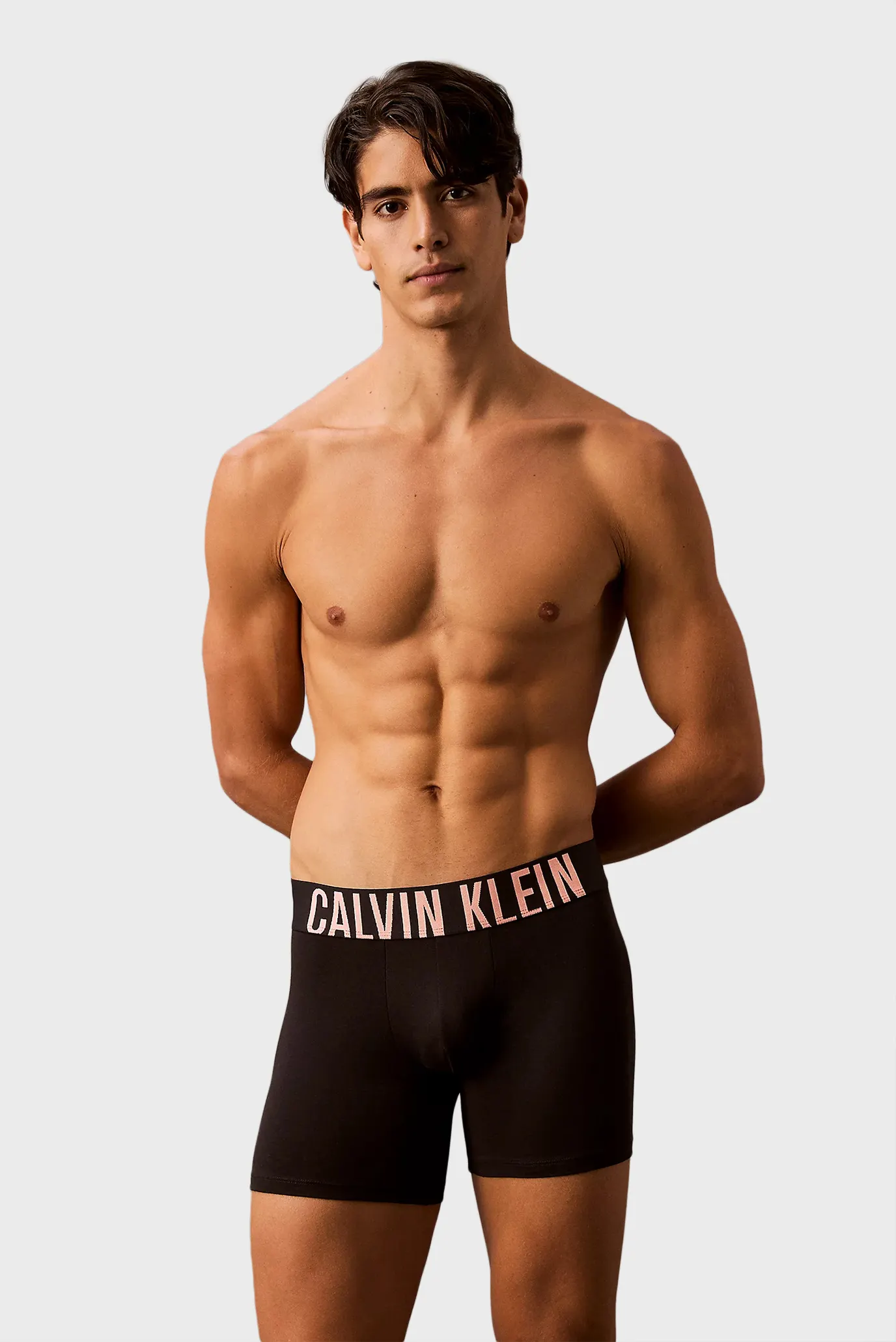 Мужские черные боксеры (3 шт) BOXER BRIEF 2