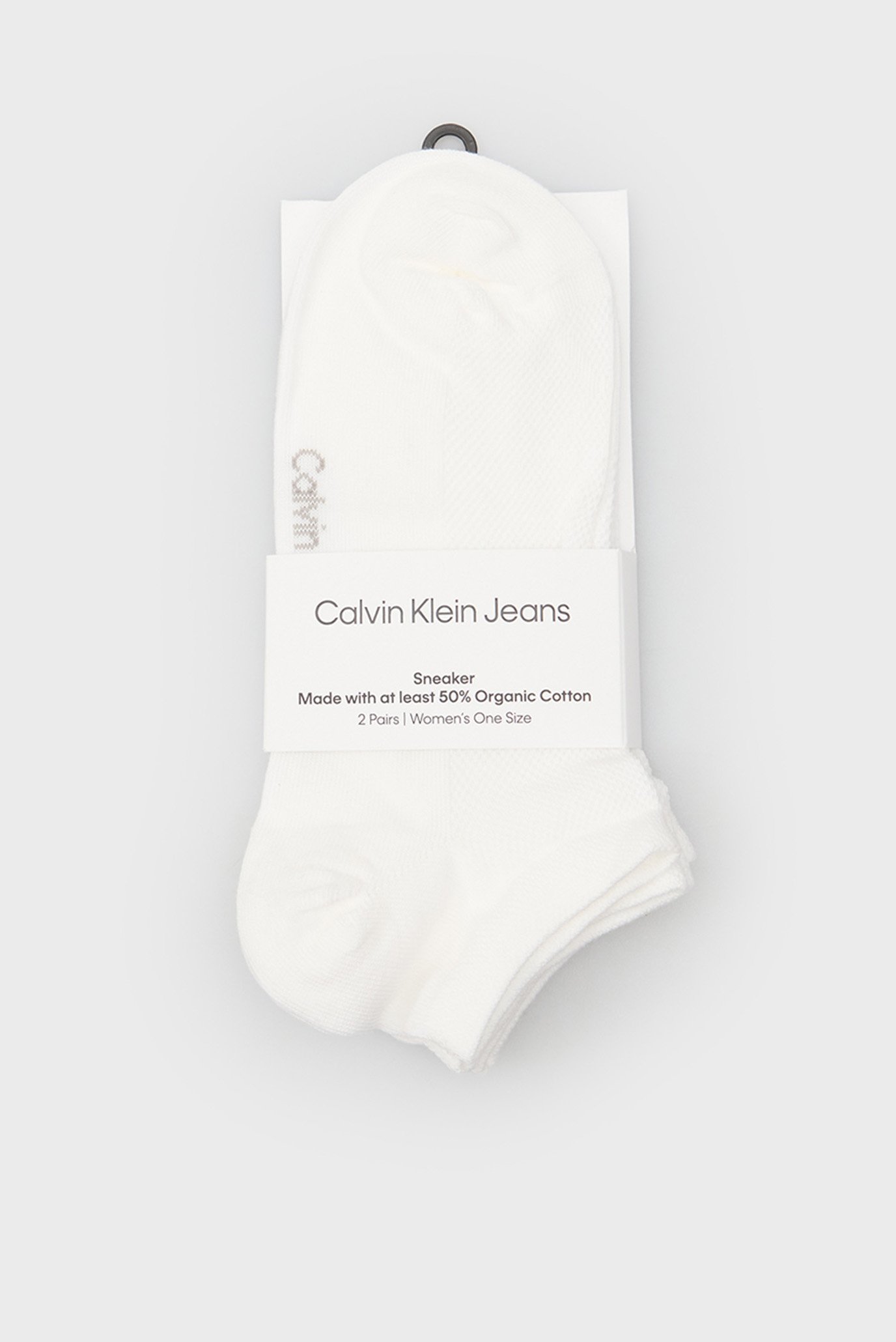 Женские белые носки (2 пары) SNEAKER Белый ONESIZE Calvin Klein Jeans 701231403 Женские белые носки (2 пары) SNEAKER Белый ONESIZE Calvin Klein Jeans 701231403