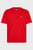 Мужская красная футболка TJM REG BADGE TEE EXT