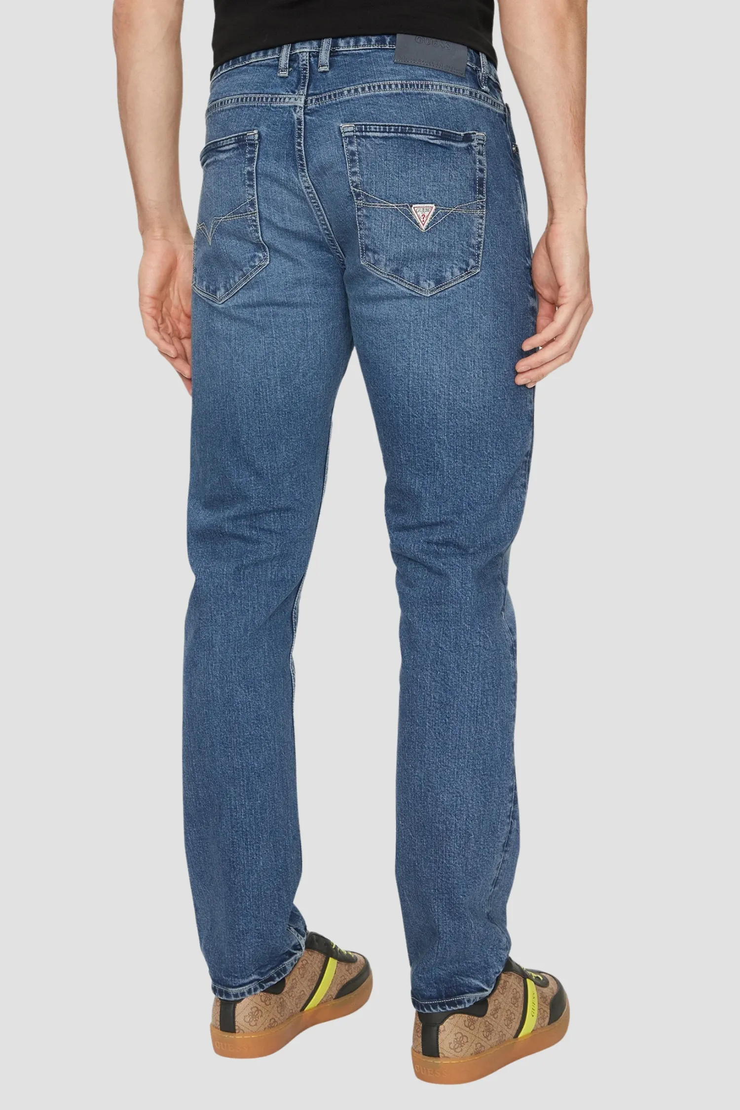 Мужские синие джинсы 2