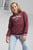 Дитячий бордовий світшот PUMA SQUAD Youth Sweatshirt