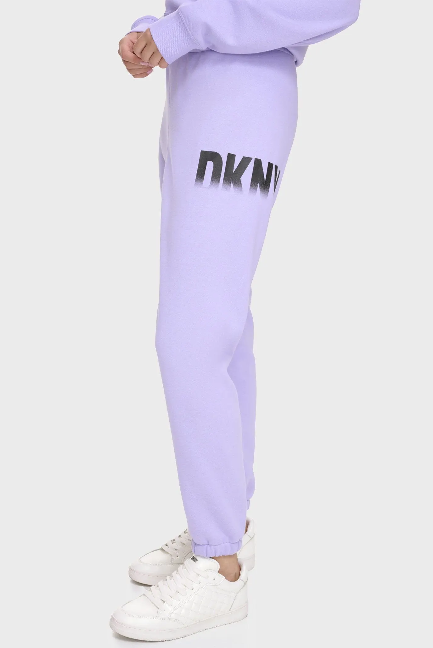 Жіночі бузкові спортивні штани 4