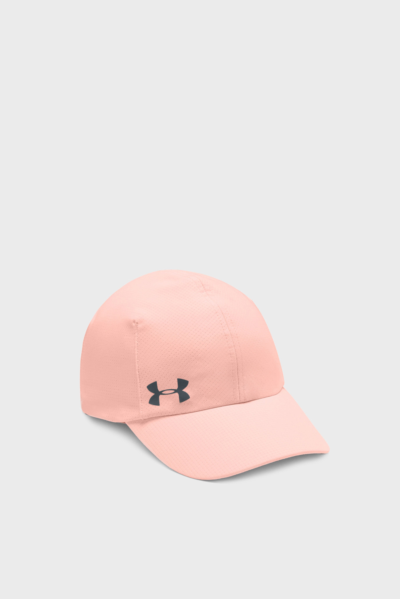 Женская розовая кепка UA Launch Run 1