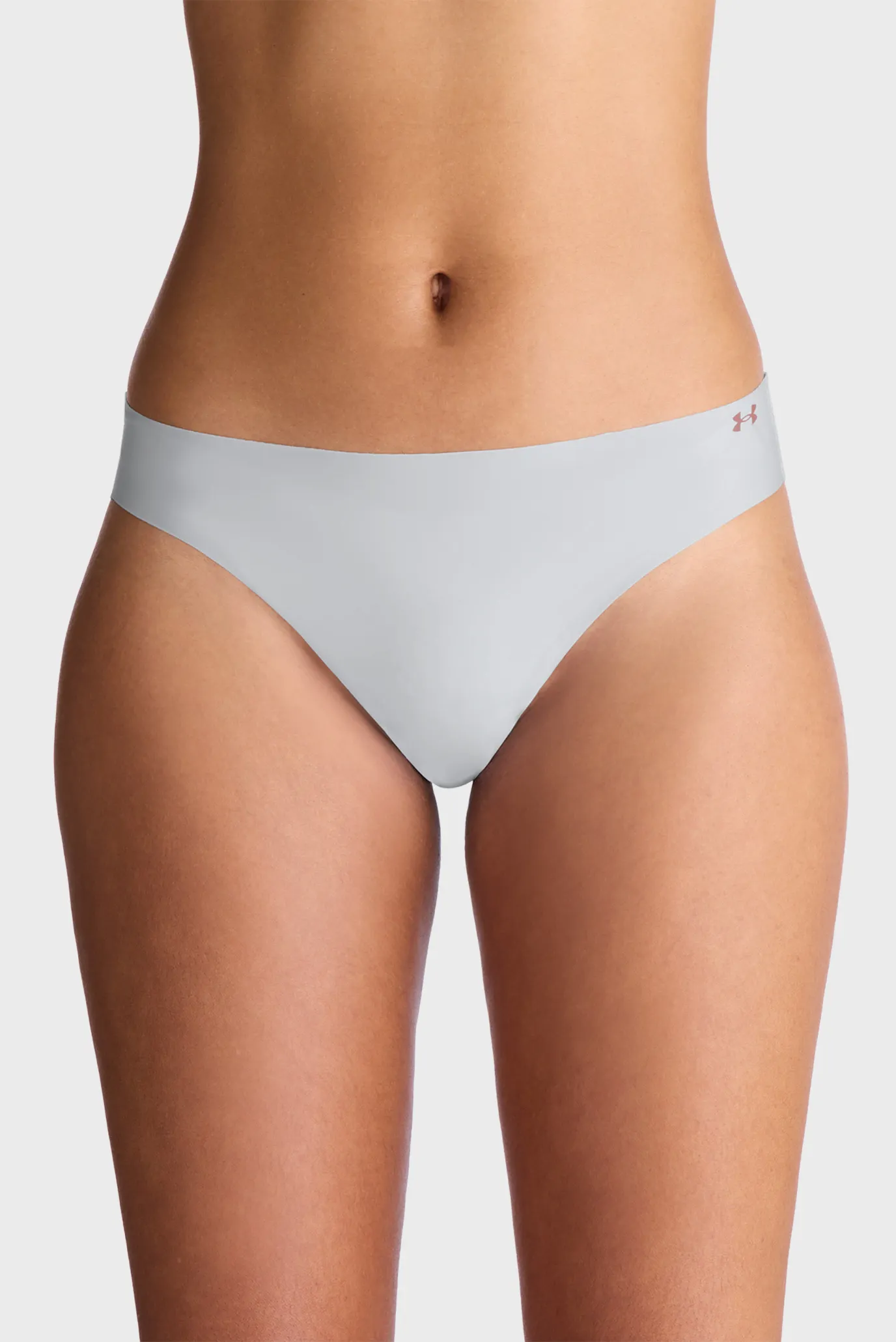 Жіночі трусики (3 шт) UA PURE STRETCH NO SHOW THONG -SOLID 3PK 2