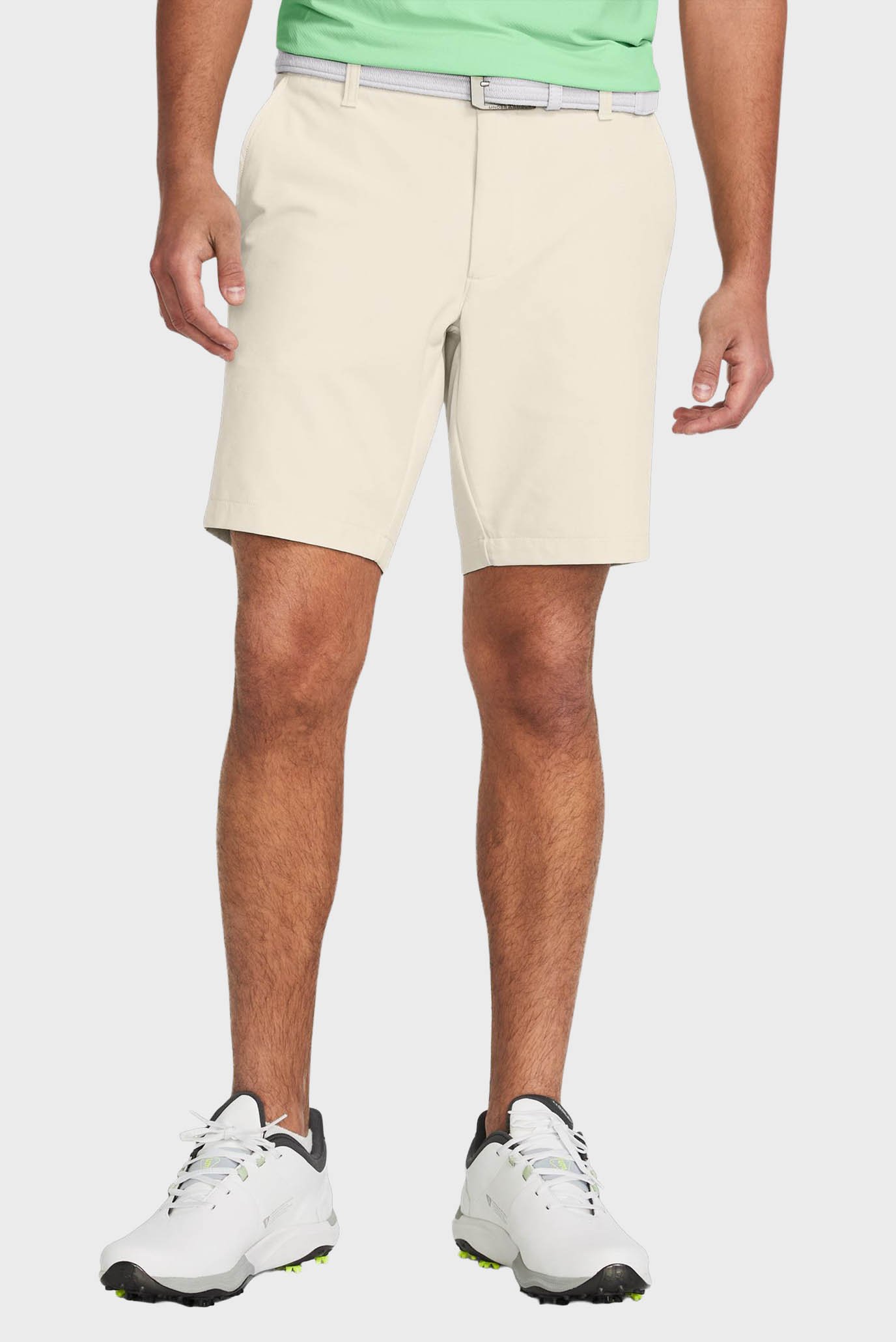 Мужские белые шорты UA Drive Taper Short Белый 32 Under Armour 1384467-110 Мужские белые шорты UA Drive Taper Short Белый 32 Under Armour 1384467-110