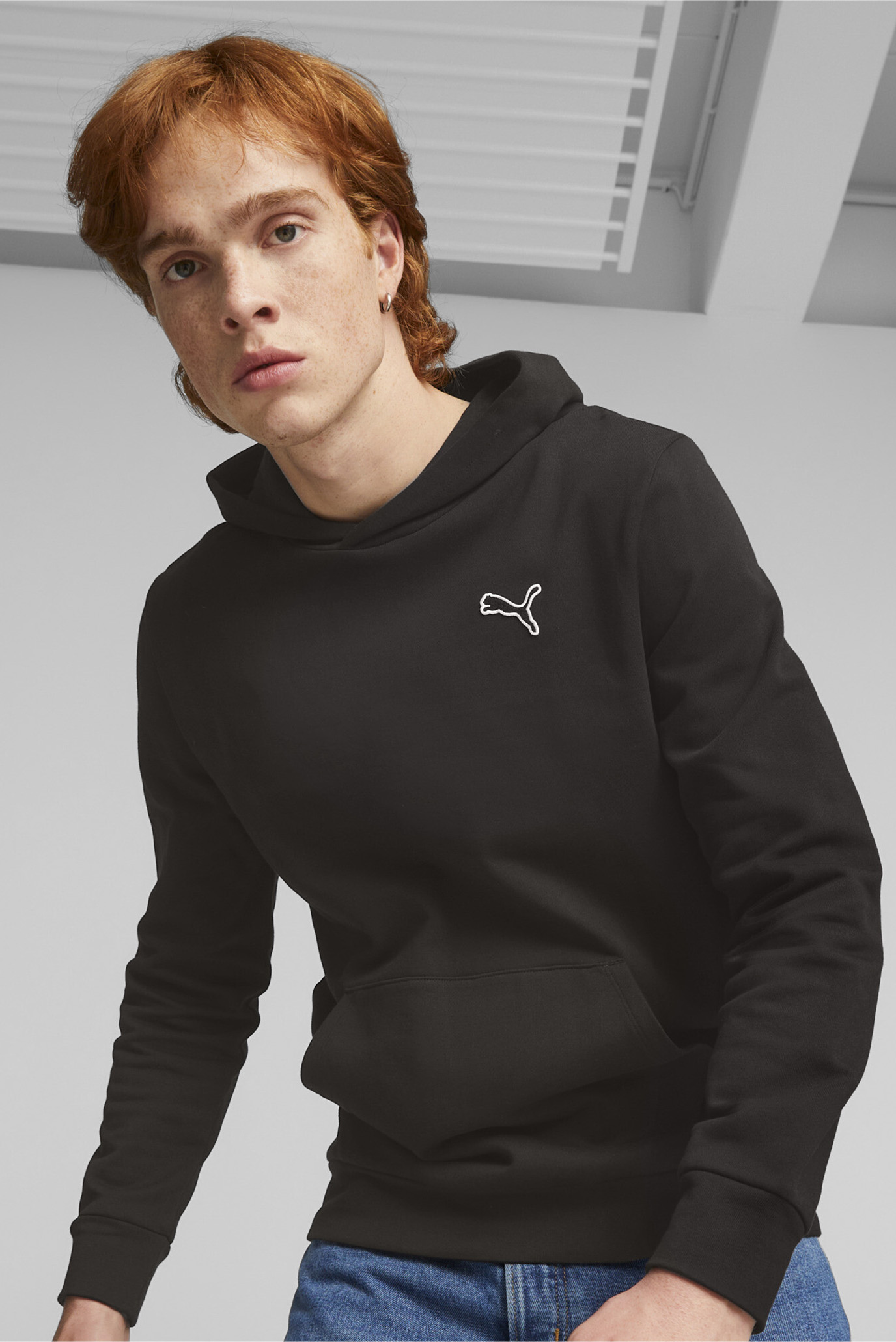 Мужское черное худи Better Essentials Men’s Hoodie 1