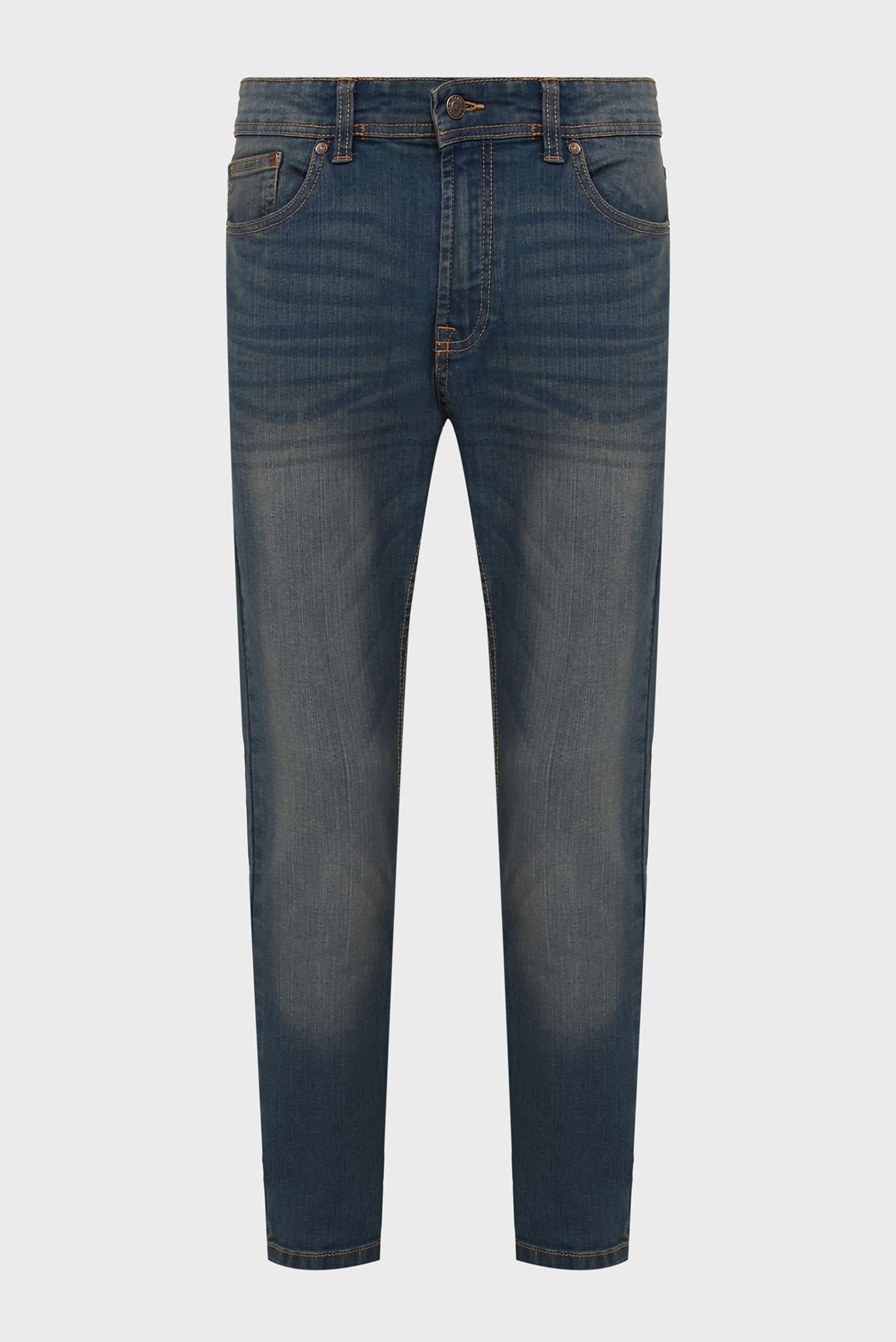 Мужские темно-синие джинсы MR. BLACK 1