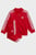 Детский красный спортивный костюм (кофта, брюки) Adicolor SST