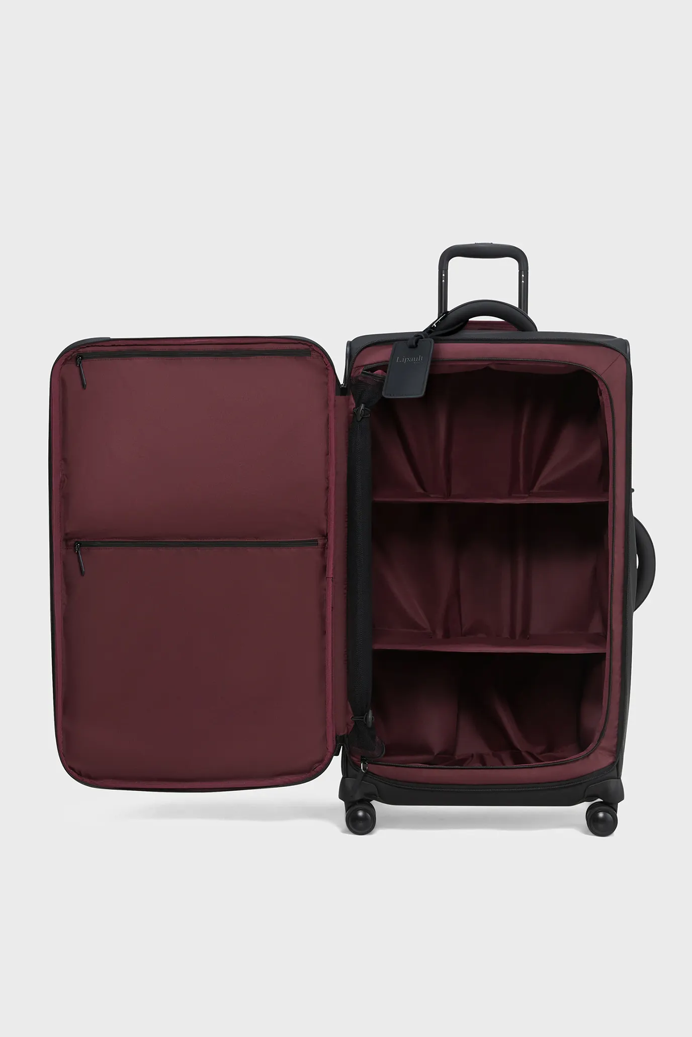 Черный чемодан 79 см LOST IN BERLIN BLACK 2