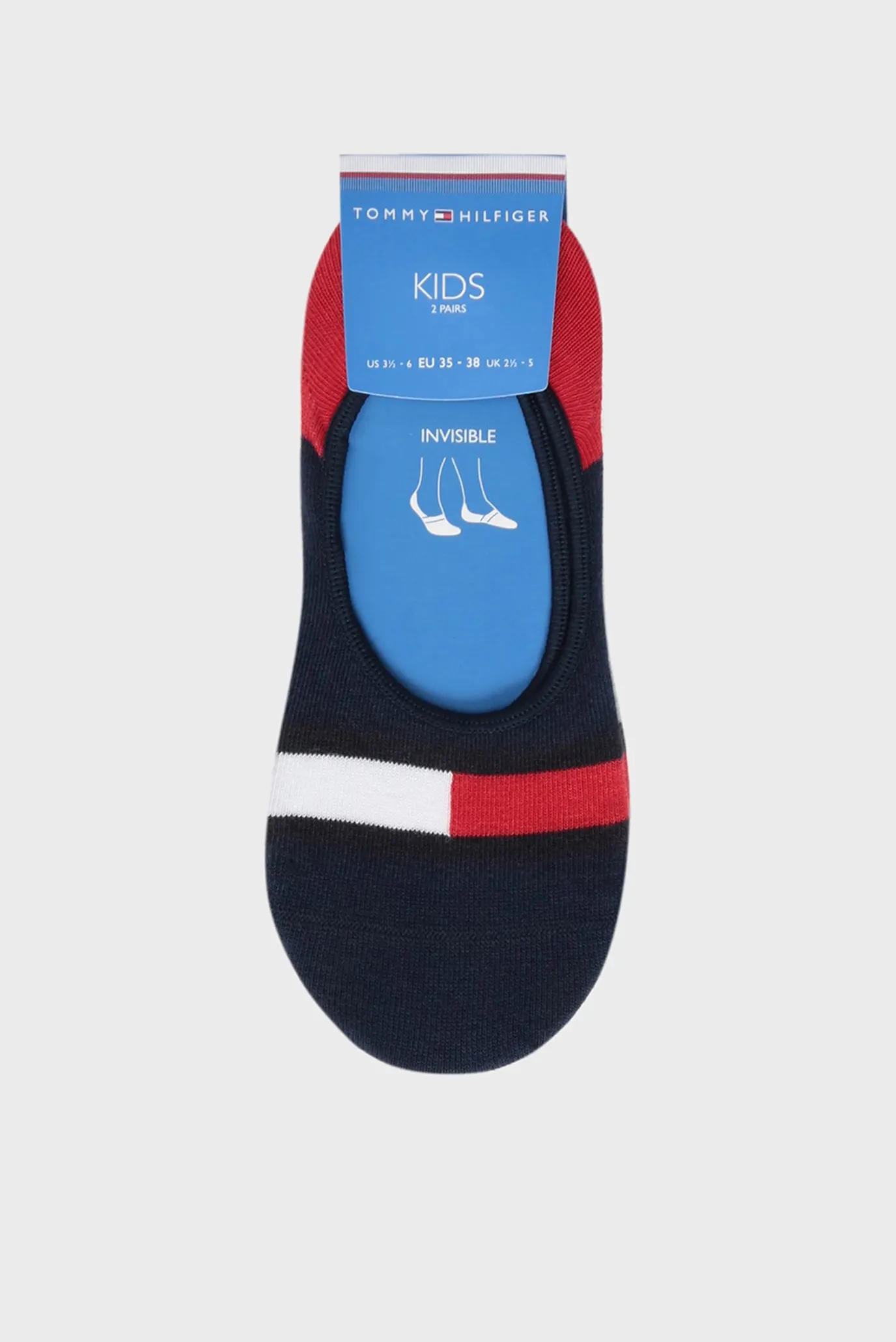 Детские следы (2 пары) Синий 39-42 Tommy Hilfiger 394001001