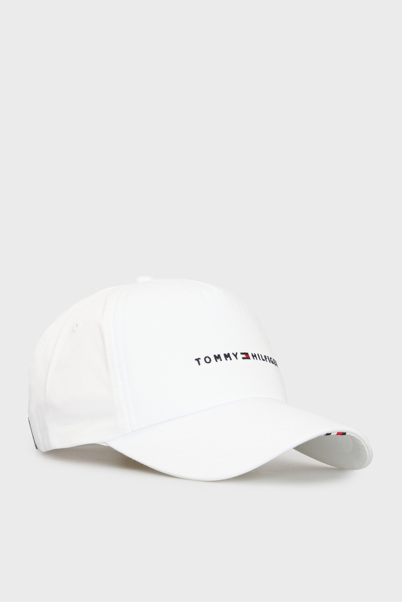 Чоловіча біла кепка TH FOUNDATION SOFT 6 PANEL CAP 1