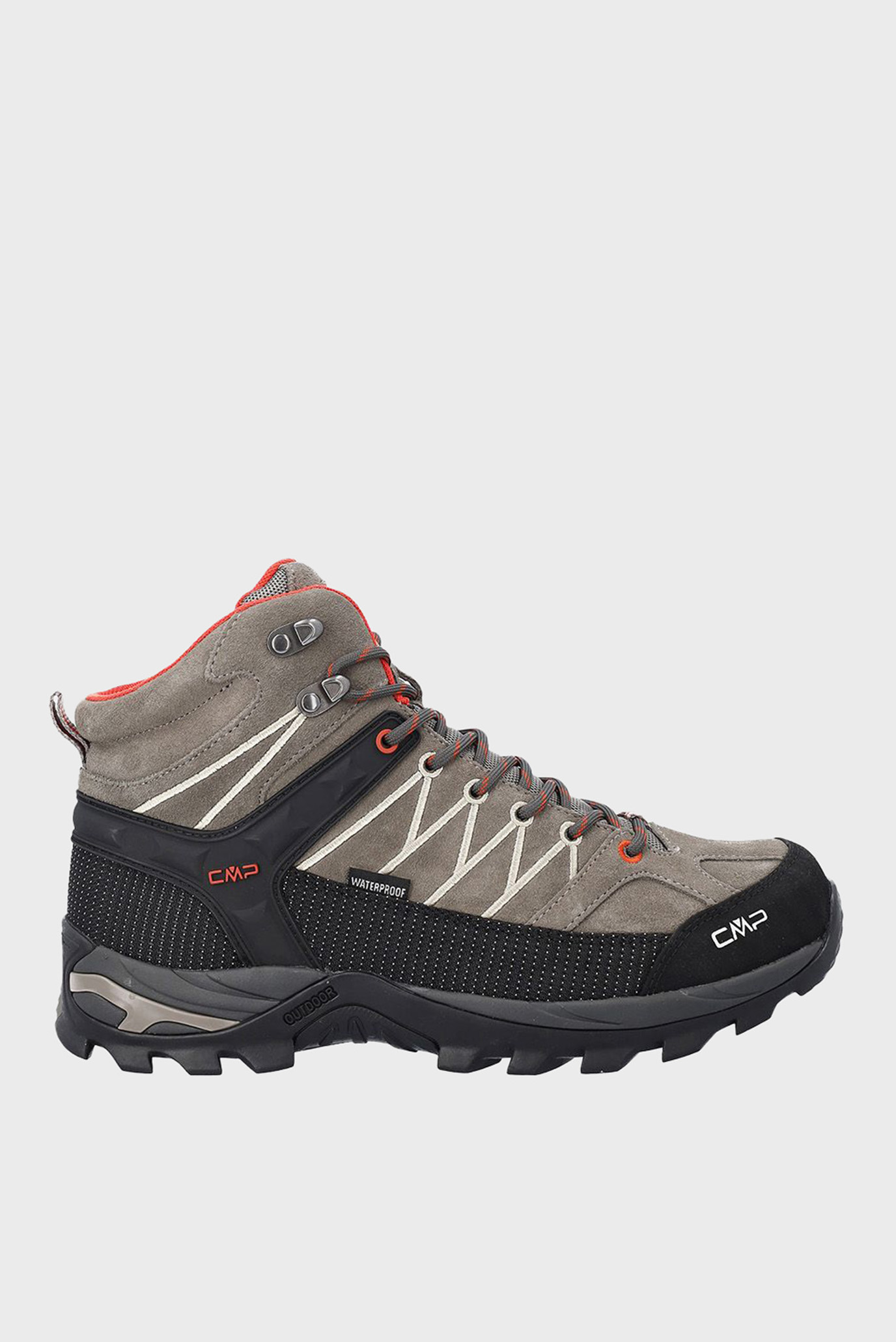 Мужские серые замшевые ботинки RIGEL MID TREKKING Серый 45 CMP 3Q12947-09PT Мужские серые замшевые ботинки RIGEL MID TREKKING Серый 45 CMP 3Q12947-09PT