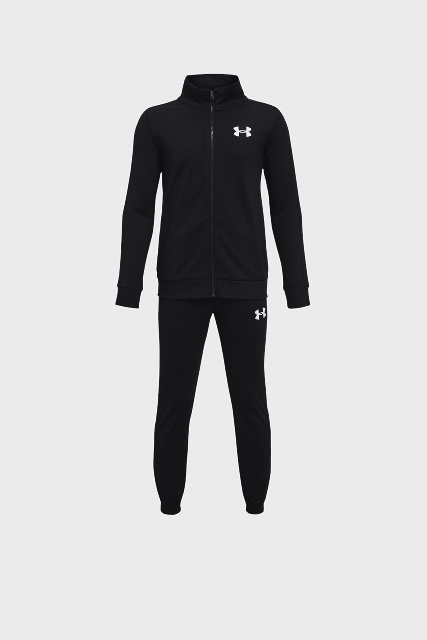 Детский черный спортивный костюм UA Knit Track Suit 1