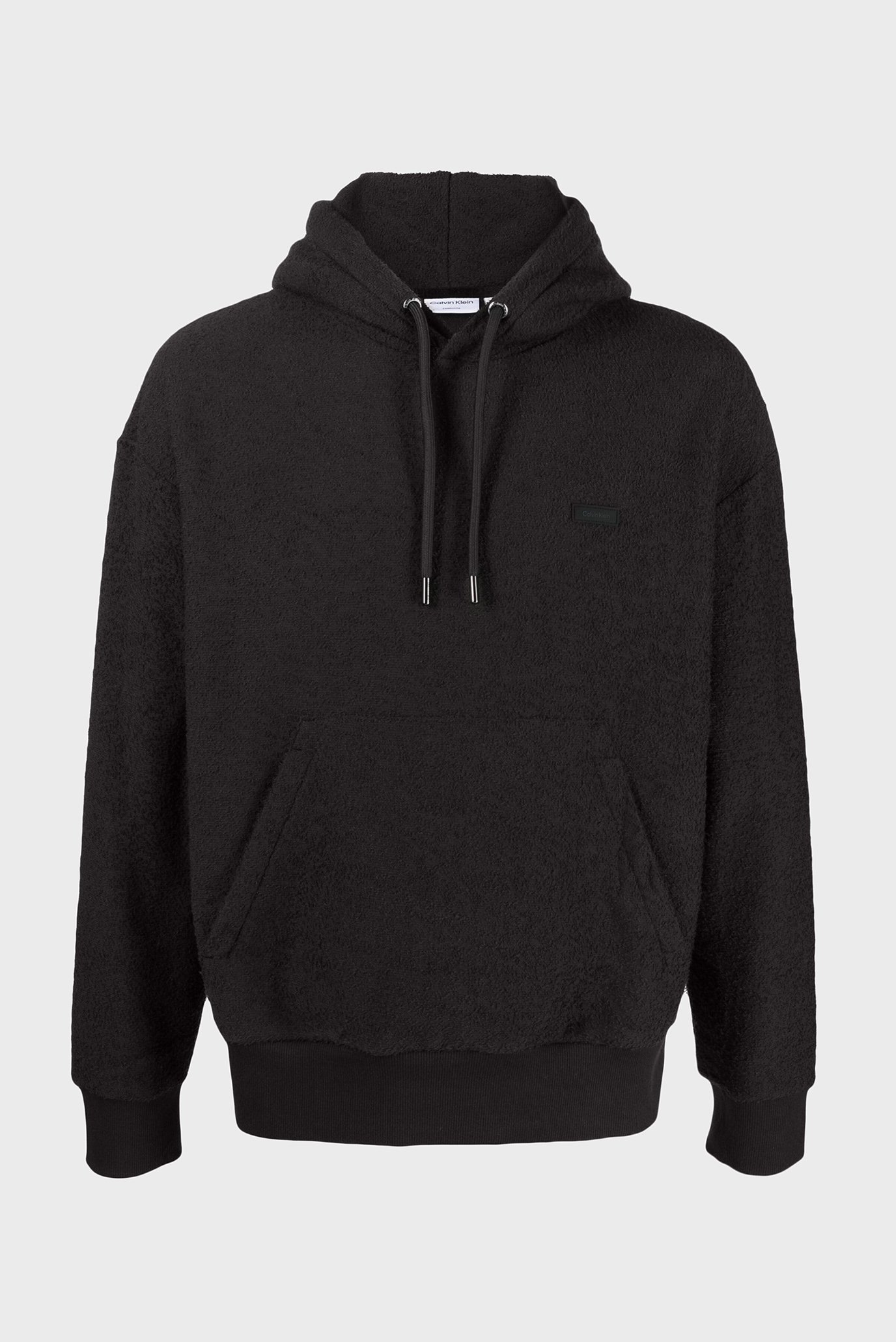 Чоловіче чорне худі BOUCLE FLEECE HOODIE 1