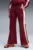 Жіночі бордові спортивні штани T7 Flared Pants Women