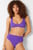Женский фиолетовый лиф от купальника брасьер ONESIZE