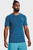 Чоловіча блакитна футболка UA Seamless Radial SS