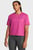 Жіноча рожева футболка з візерунком Vanish Energy Emboss Crop SS