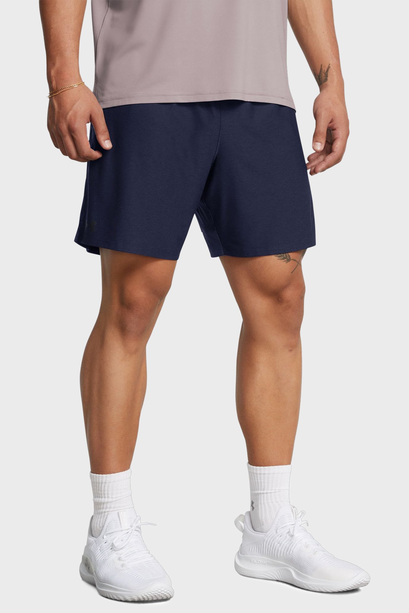 Мужские темно-синие шорты Tech Vent 7in Shorts Синий L Under Armour 1388645-410 Мужские темно-синие шорты Tech Vent 7in Shorts Синий L Under Armour 1388645-410