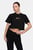 Жіноча чорна футболка AULTBEA