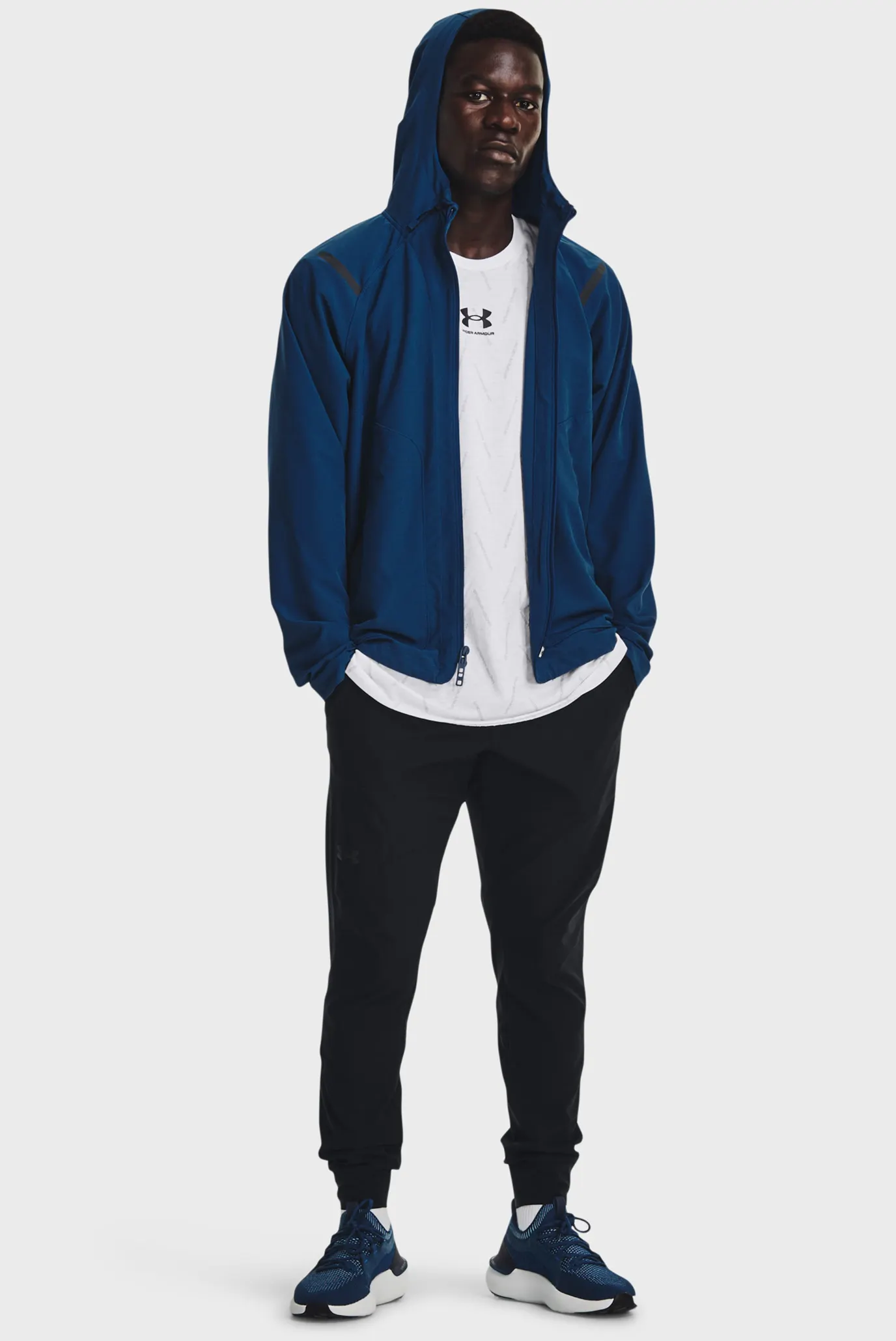 Мужские черные спортивные брюки UA Unstoppable Txtr Jogger 2