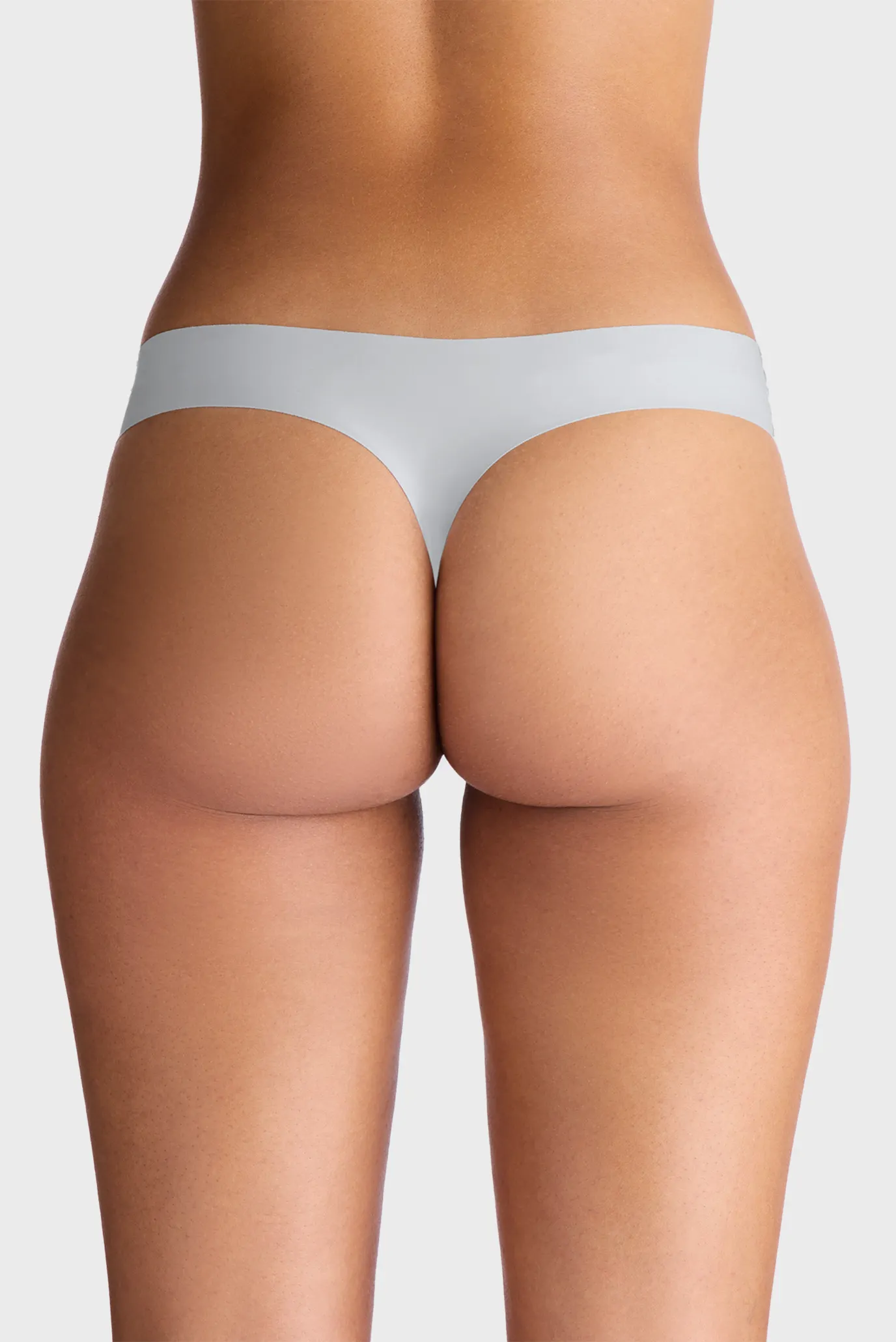 Жіночі трусики (3 шт) UA PURE STRETCH NO SHOW THONG -SOLID 3PK 3