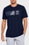 Чоловіча темно-синя футболка UA FAST LEFT CHEST 2.0 SS