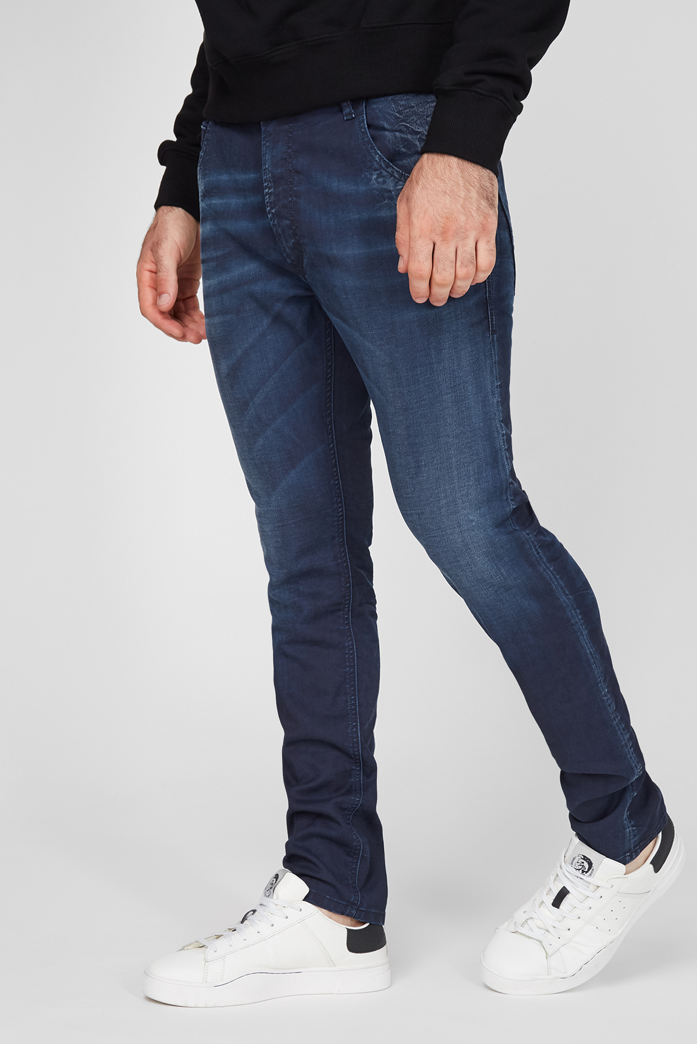 Мужские синие джинсы KROOLEY-Y-NE Diesel A00879 069WT — MD-Fashion