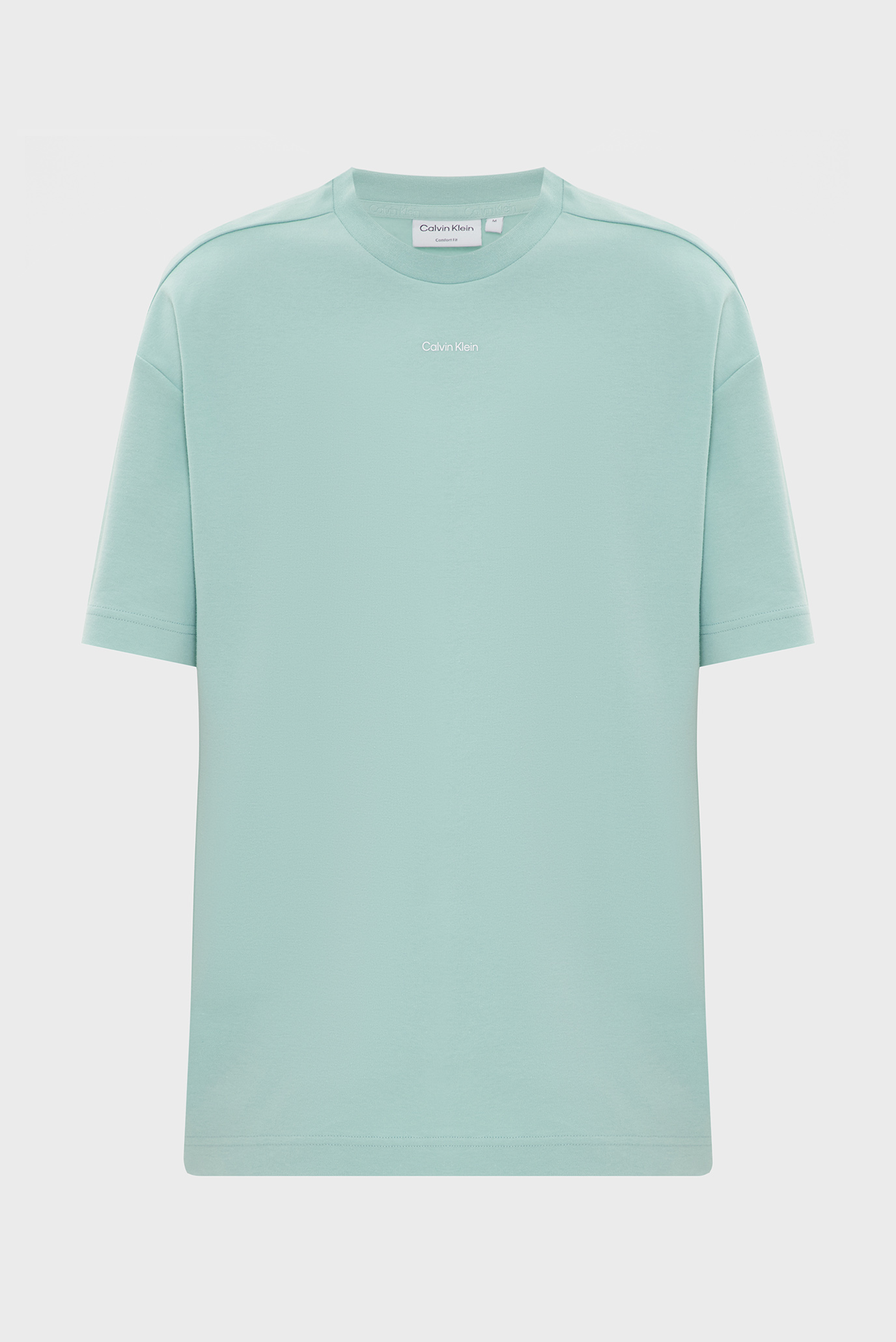 Мужская мятная футболка NANO LOGO INTERLOCK T-SHIRT 1