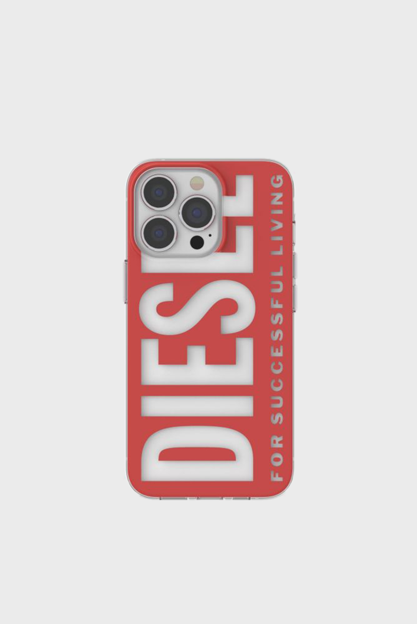 Червоний чохол для телефону Diesel Clear Case Graphic for iPhone 13/13 Pro 1