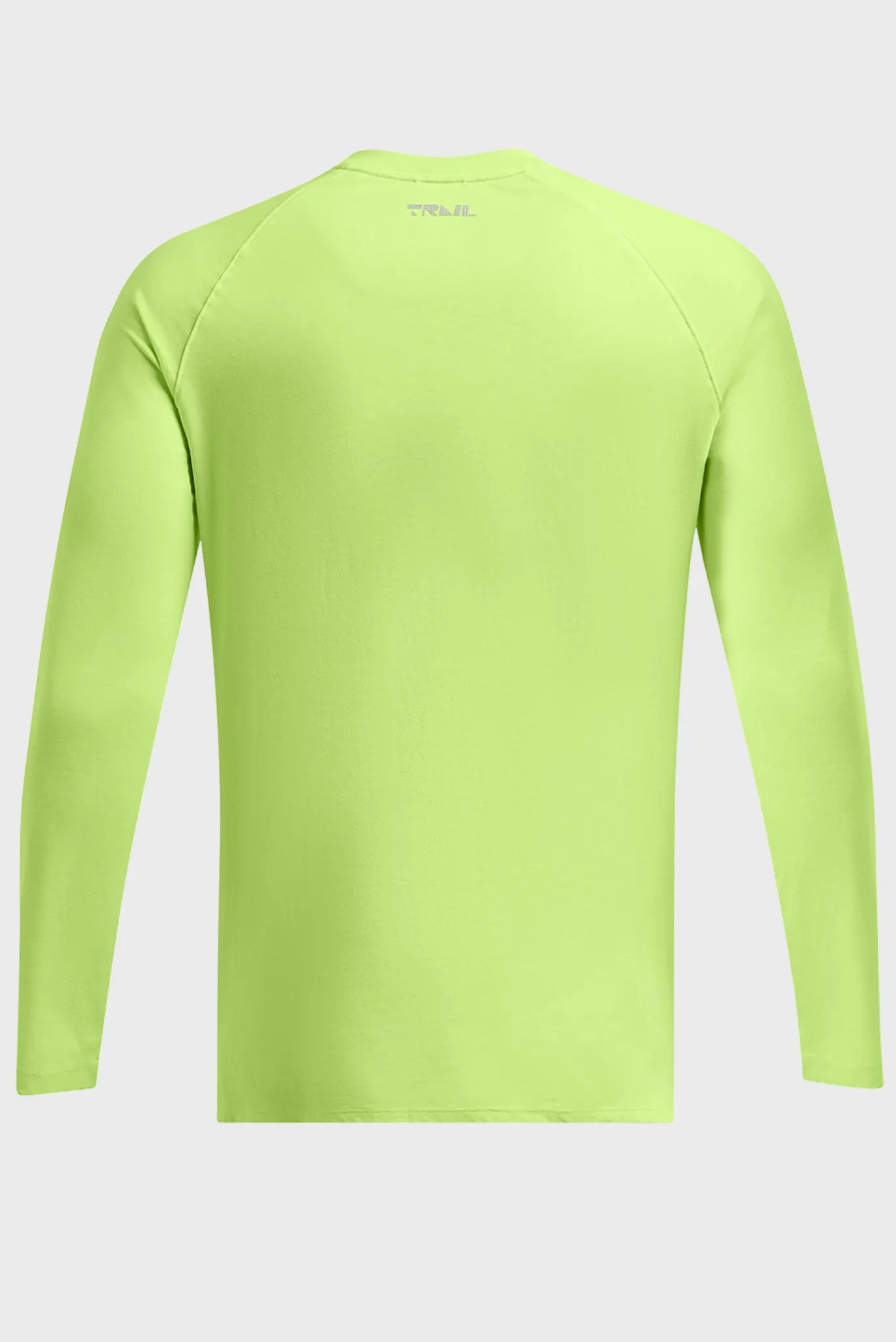 Мужской салатовый лонгслив UA TRAIL RUN GRAPHIC LS 4