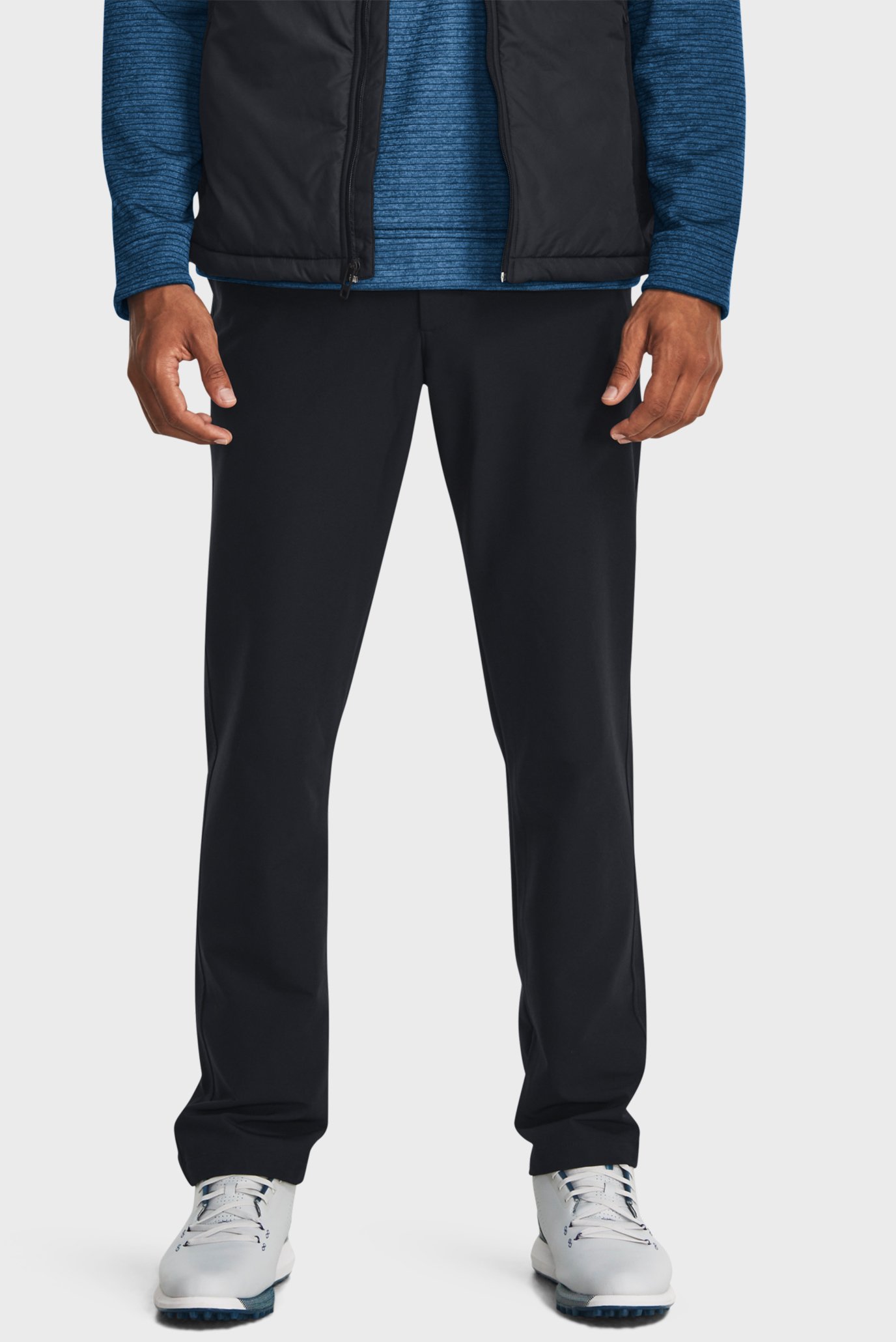 Мужские черные спортивные брюки UA CGI Tapered Pant 1