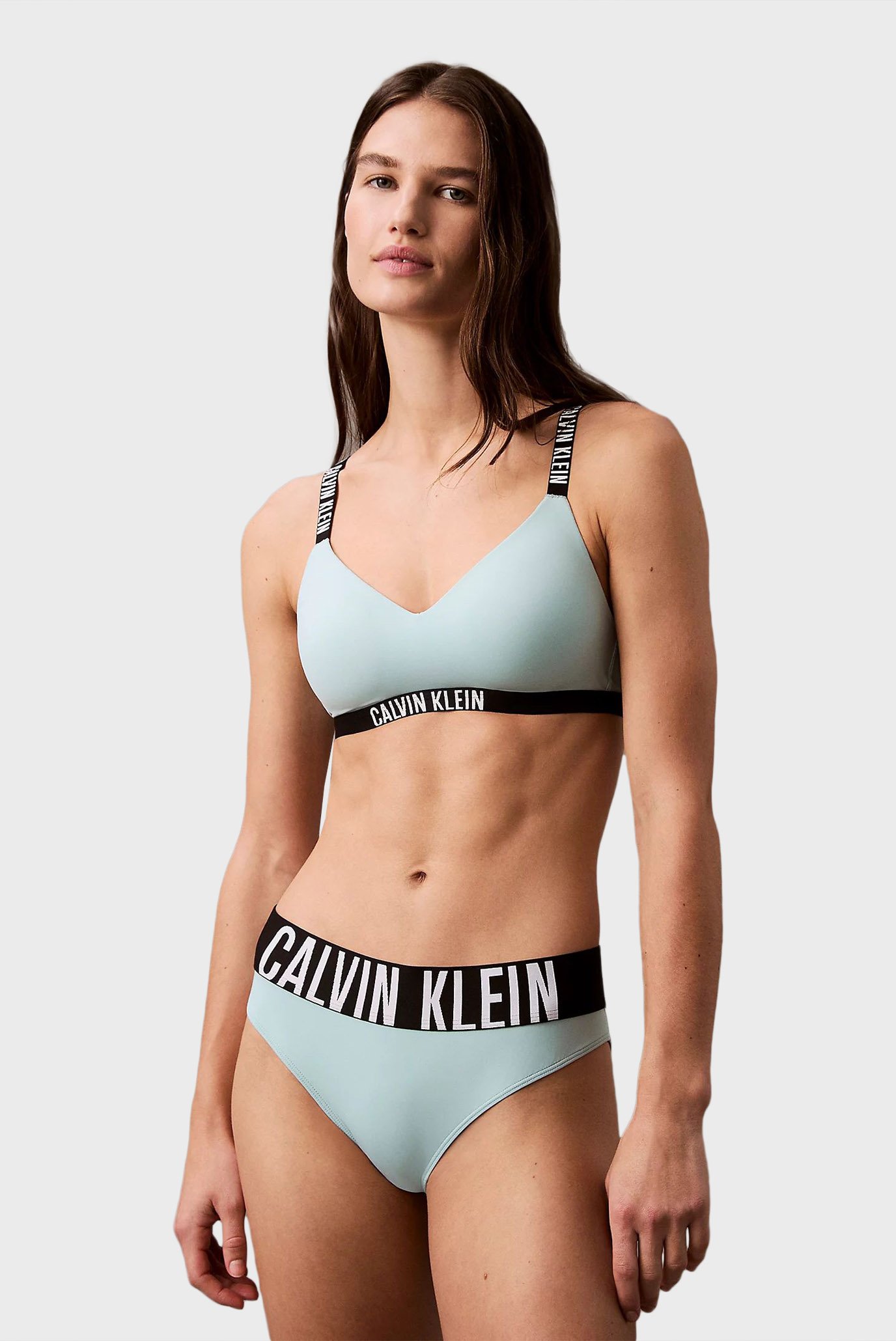 Женские мятные трусики BIKINI Ментоловый S Calvin Klein 000QF7792E Женские мятные трусики BIKINI Ментоловый S Calvin Klein 000QF7792E