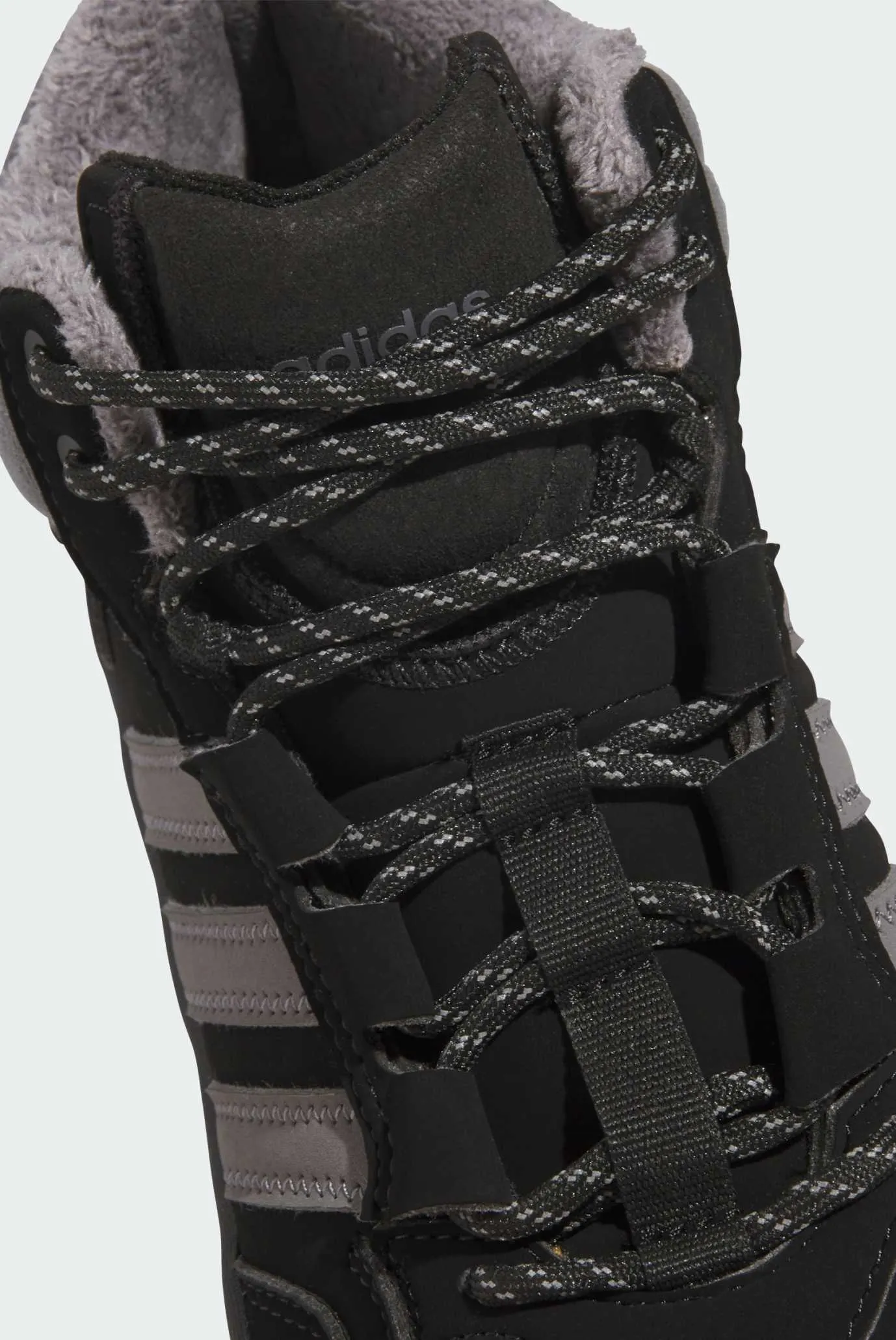 Дитячі чорні хайтопи Hoops 4.0 Mid Kids 8